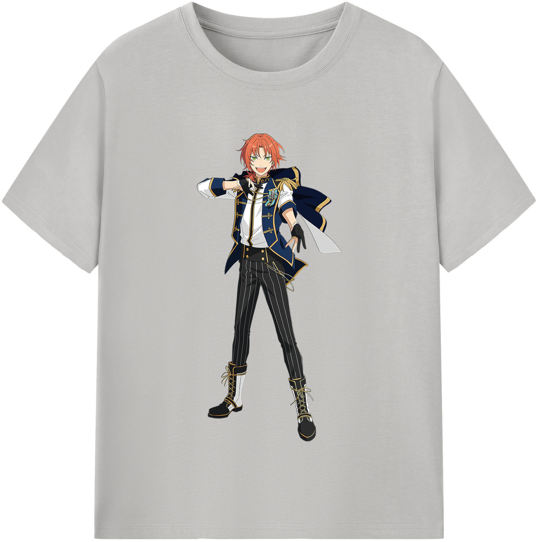 （画像用） あんさんぶるスターズ! Ensemble Stars レディースカジュアルプリントTシャツ（綿100％）