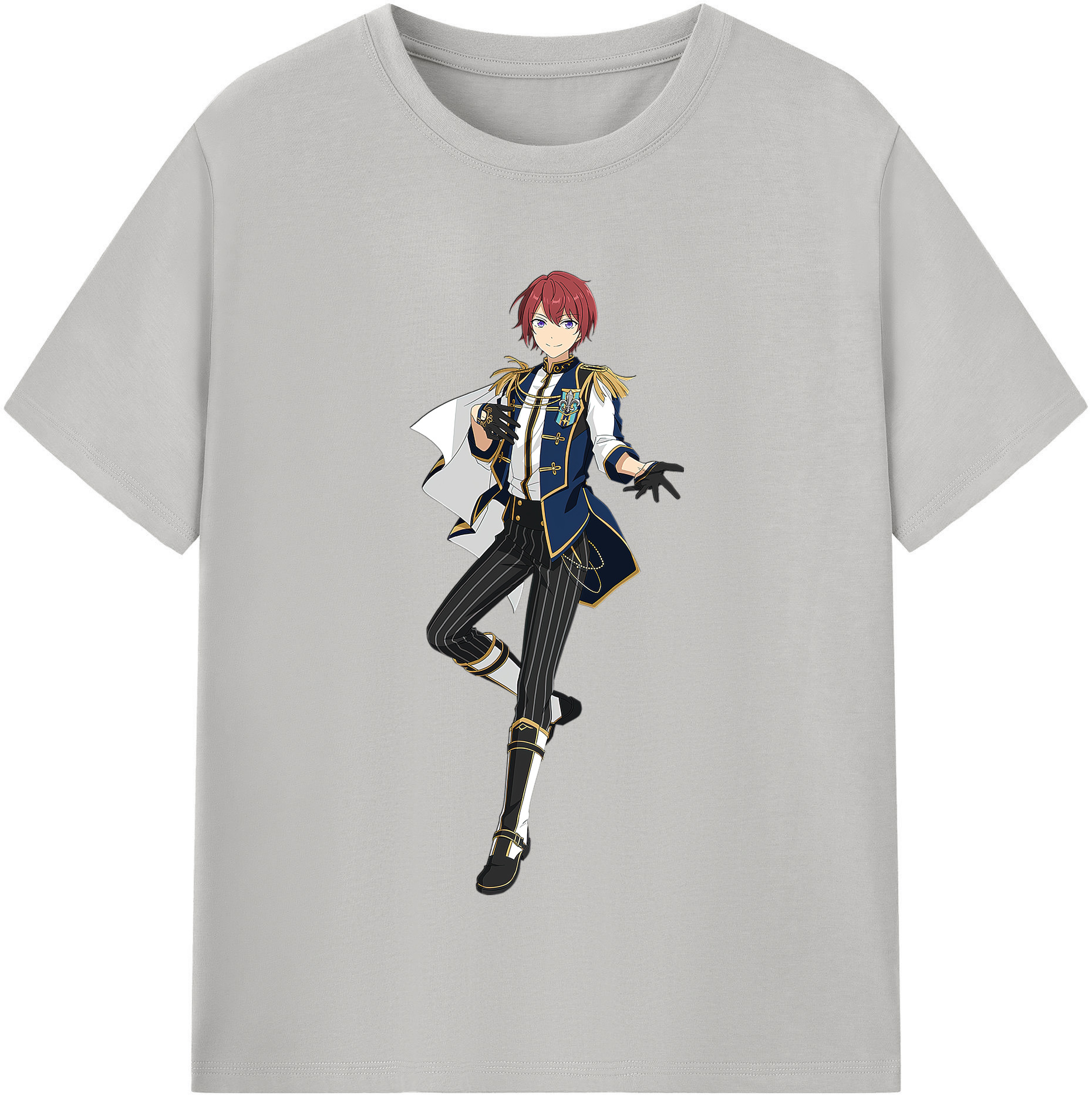 （画像用） あんさんぶるスターズ! Ensemble Stars レディースカジュアルプリントTシャツ（綿100％）