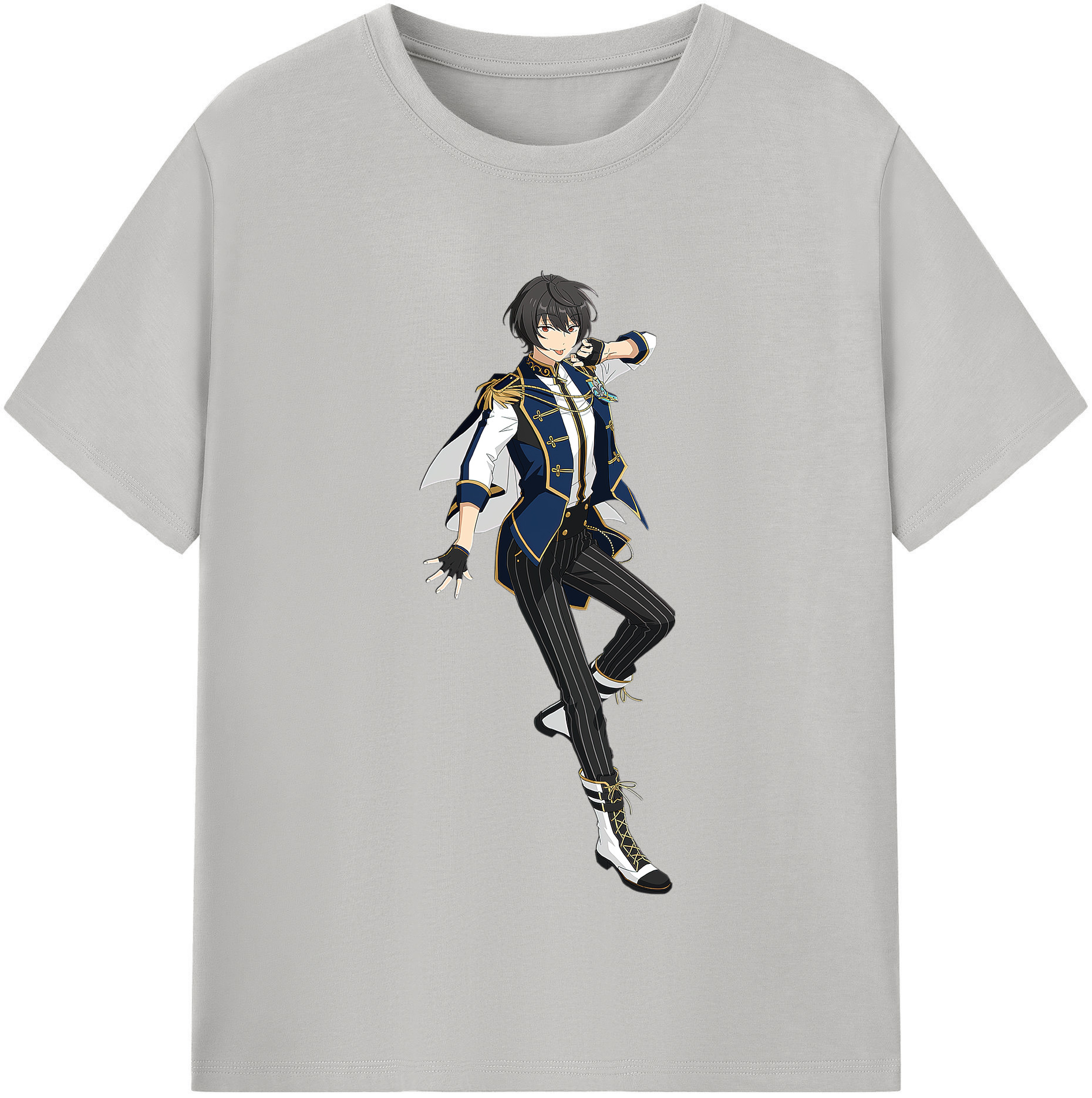 （画像用） あんさんぶるスターズ! Ensemble Stars レディースカジュアルプリントTシャツ（綿100％）
