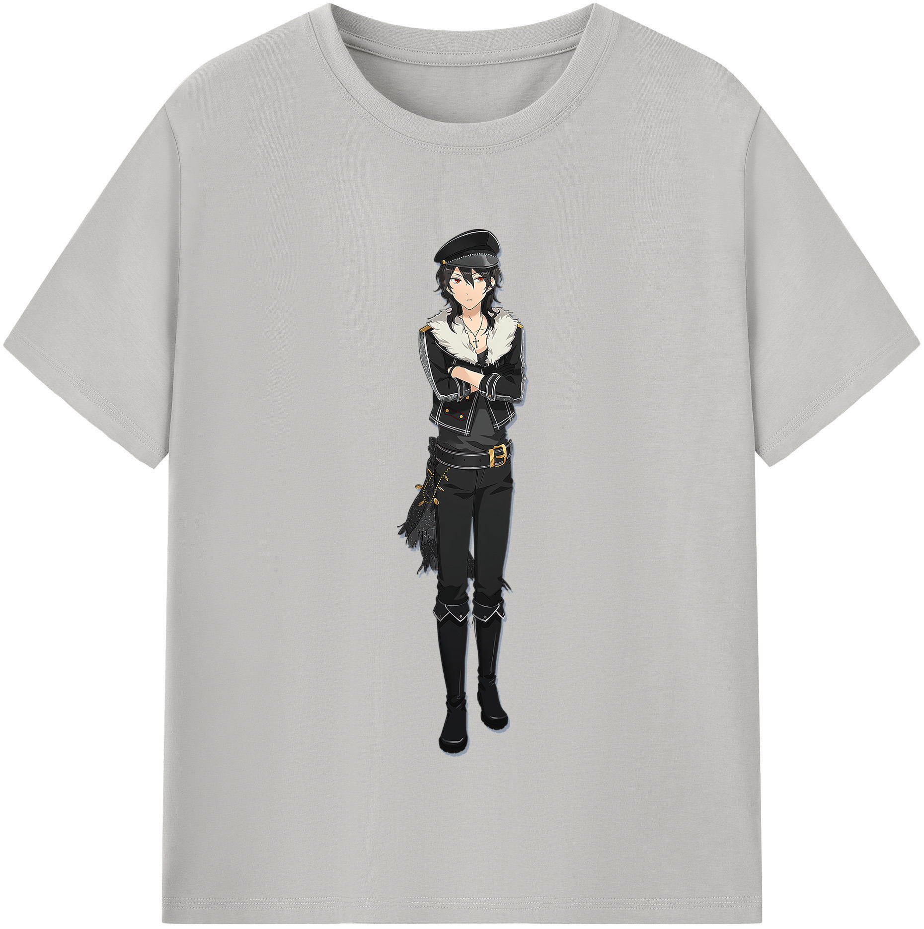 （画像用） あんさんぶるスターズ! Ensemble Stars レディースカジュアルプリントTシャツ（綿100％）