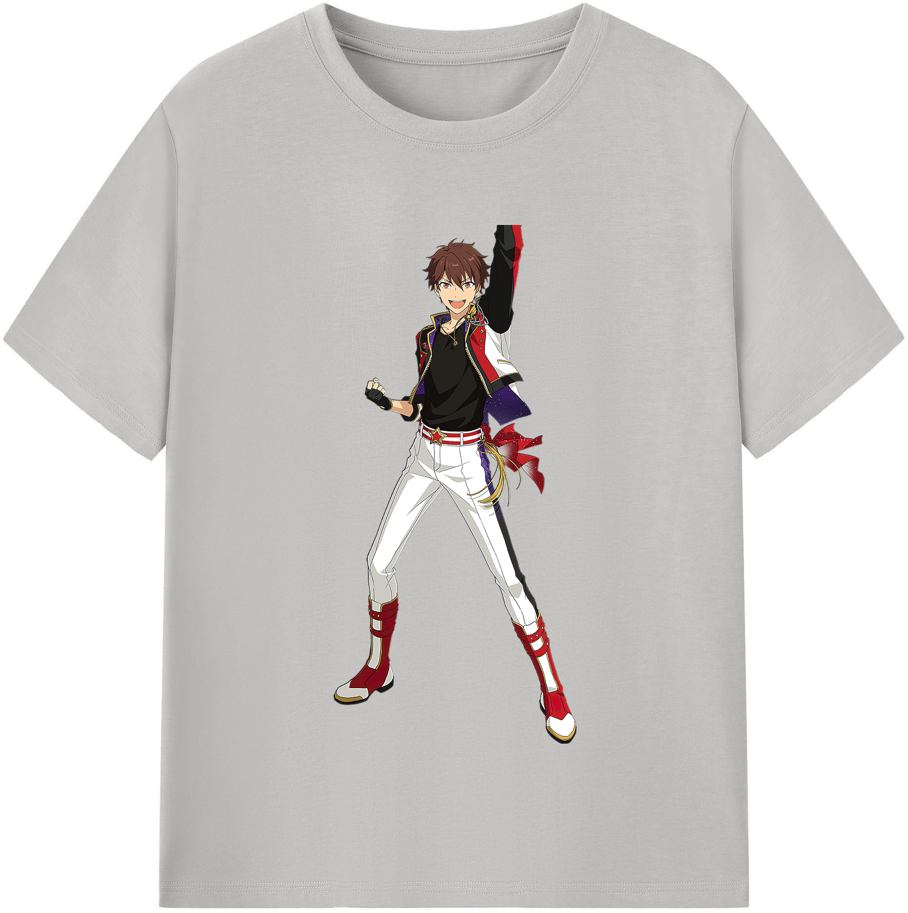（画像用） あんさんぶるスターズ! Ensemble Stars レディースカジュアルプリントTシャツ（綿100％）