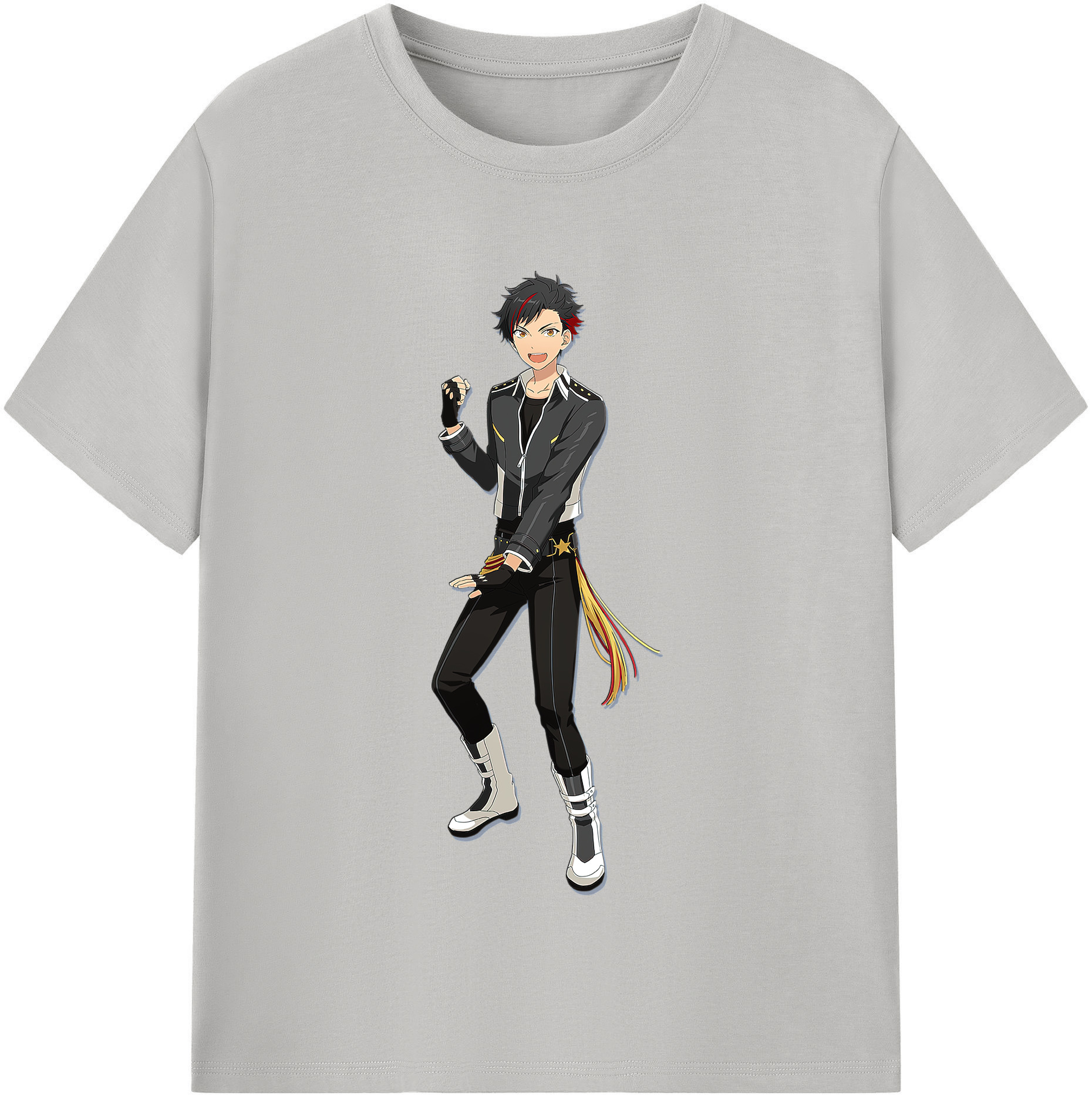 （画像用） あんさんぶるスターズ! Ensemble Stars レディースカジュアルプリントTシャツ（綿100％）
