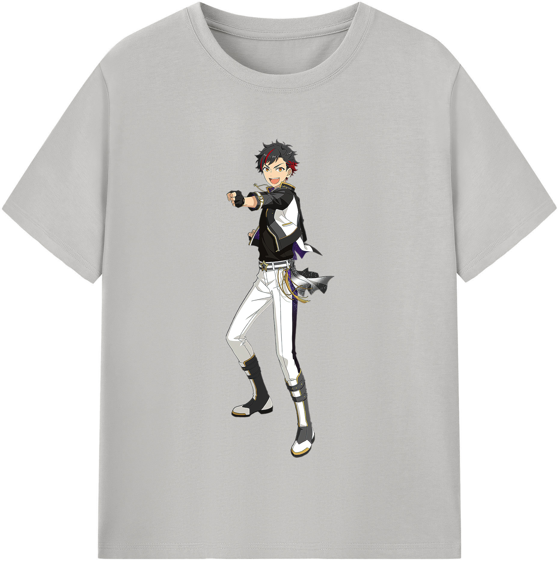 （画像用） あんさんぶるスターズ! Ensemble Stars レディースカジュアルプリントTシャツ（綿100％）