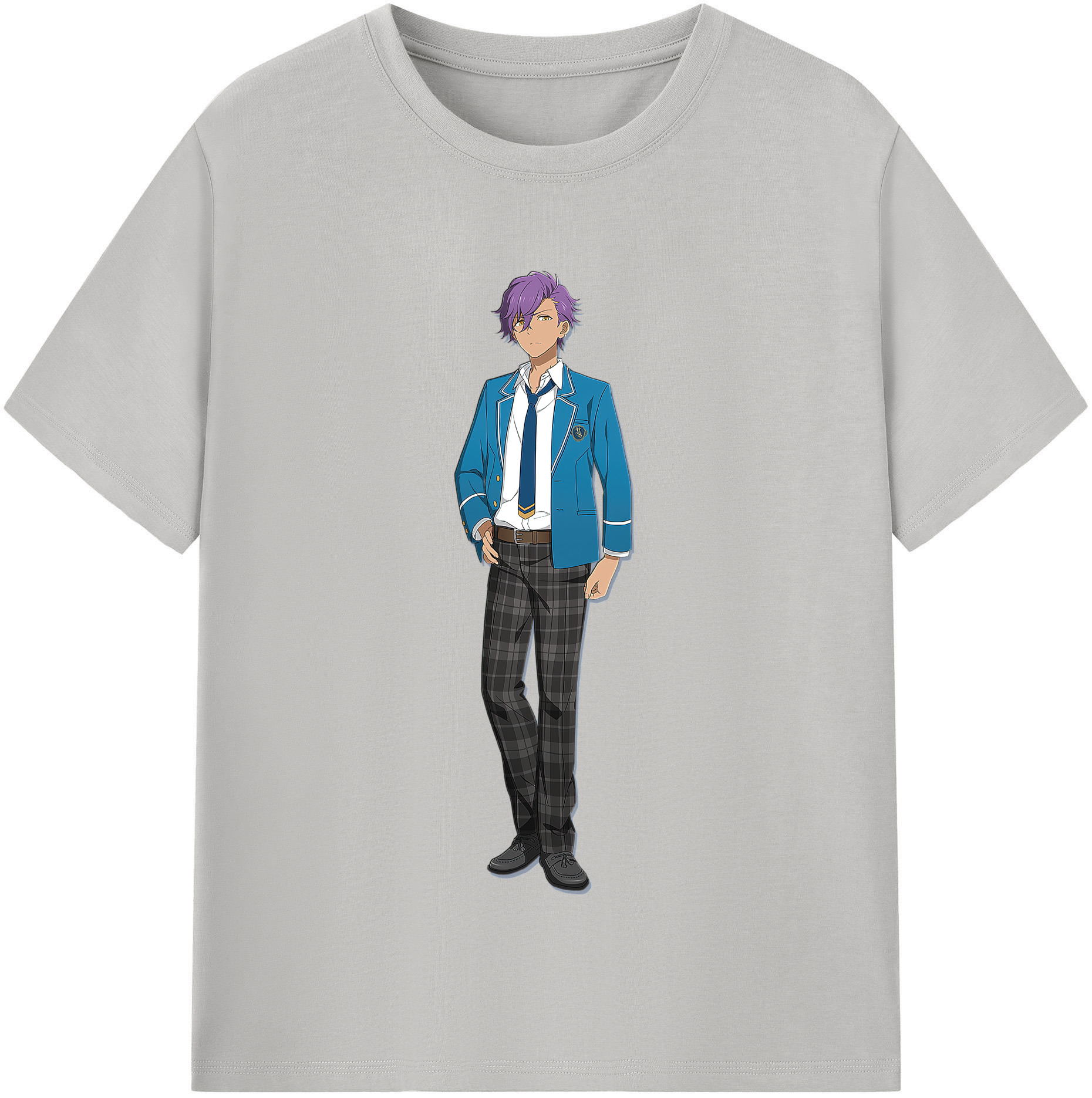 （画像用） あんさんぶるスターズ! Ensemble Stars レディースカジュアルプリントTシャツ（綿100％）