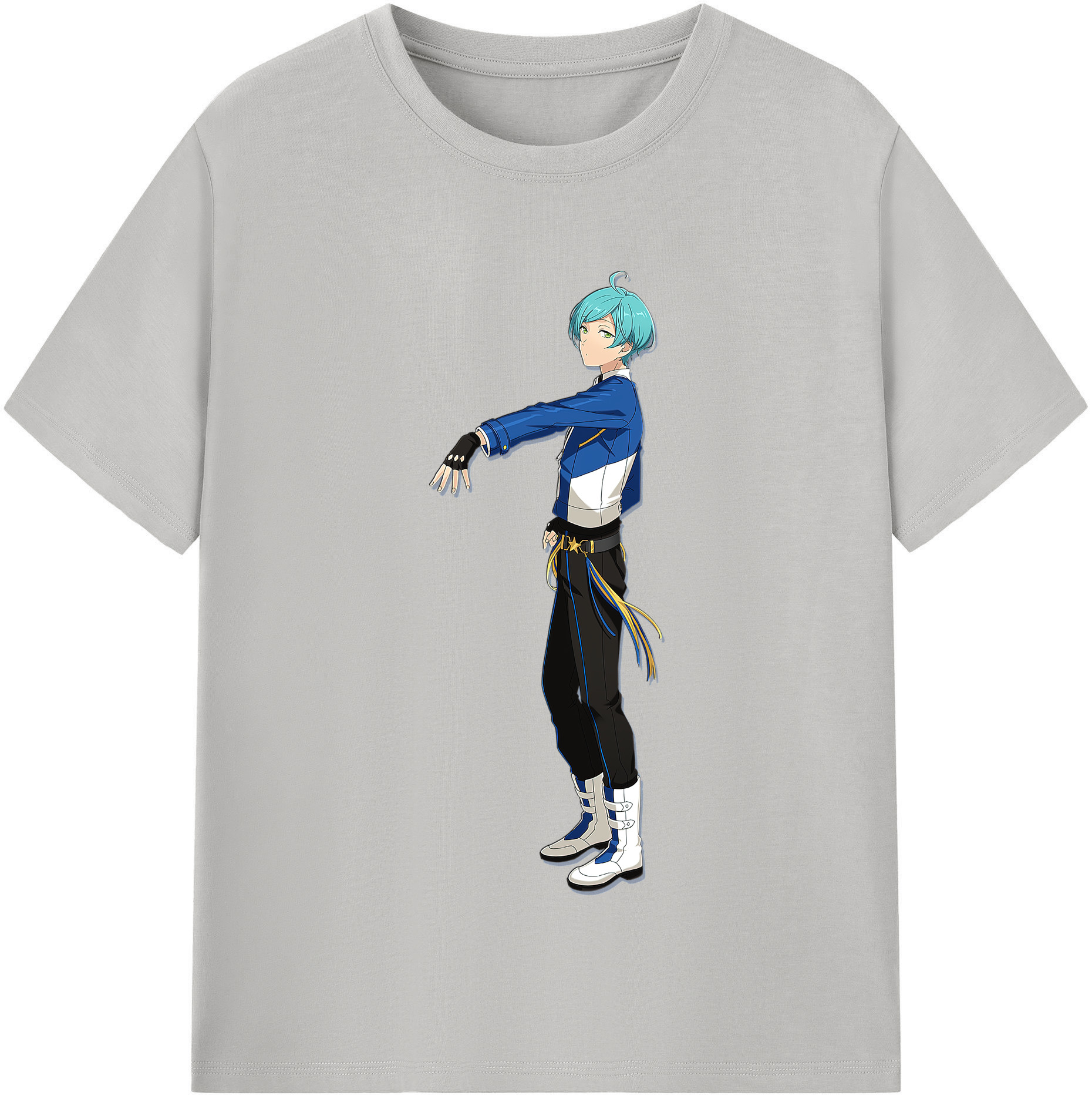 （画像用） あんさんぶるスターズ! Ensemble Stars レディースカジュアルプリントTシャツ（綿100％）