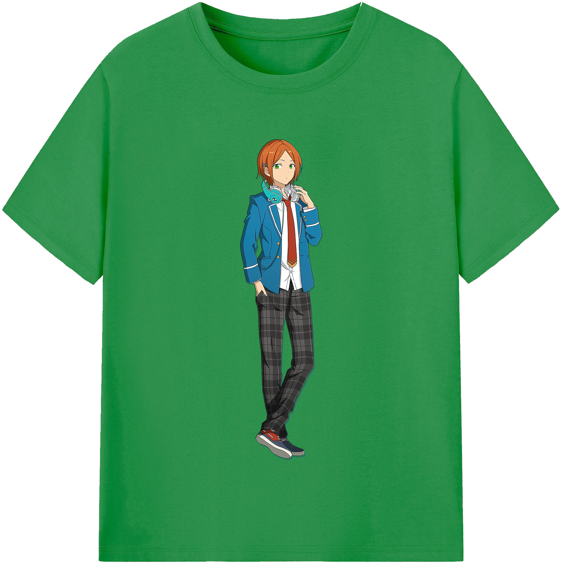 （画像用） あんさんぶるスターズ! Ensemble Stars レディースカジュアルプリントTシャツ（綿100％）