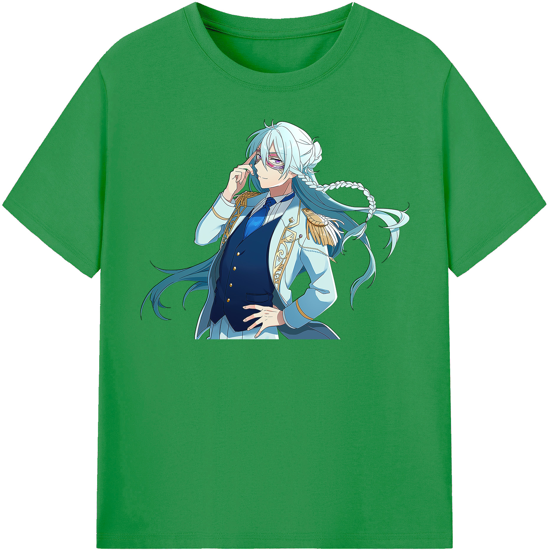 （画像用） あんさんぶるスターズ! Ensemble Stars レディースカジュアルプリントTシャツ（綿100％）