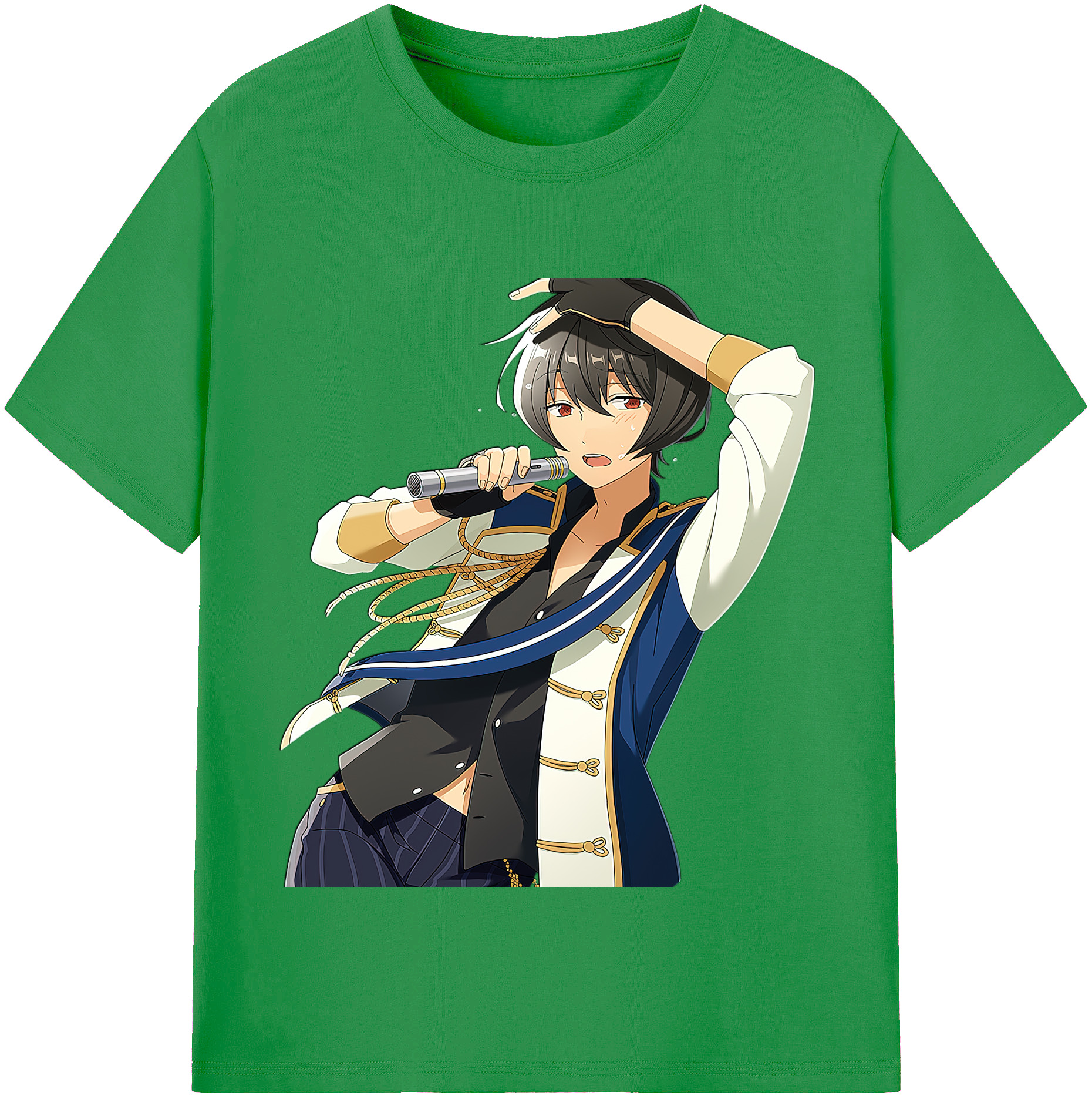 （画像用） あんさんぶるスターズ! Ensemble Stars レディースカジュアルプリントTシャツ（綿100％）
