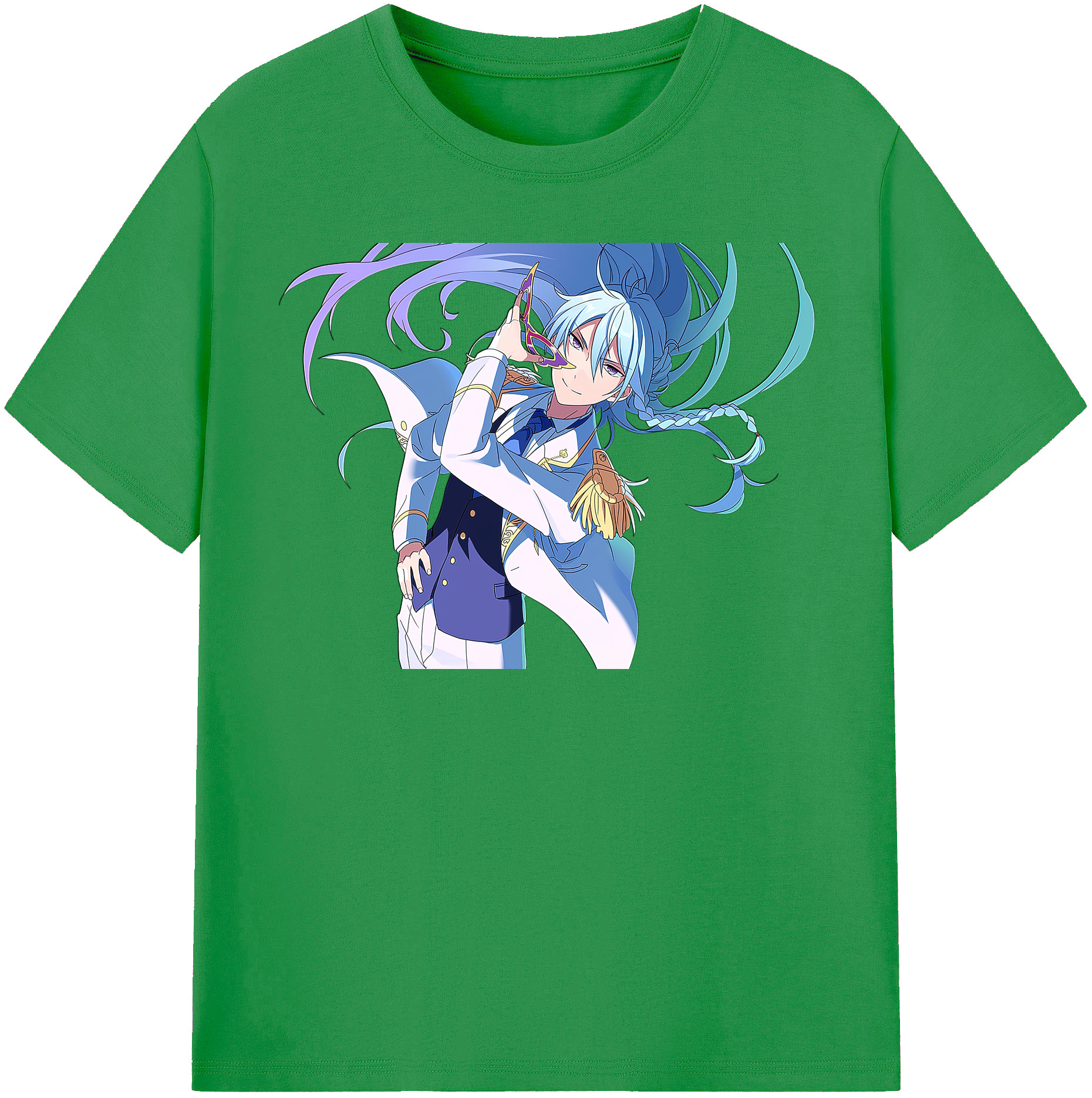 （画像用） あんさんぶるスターズ! Ensemble Stars レディースカジュアルプリントTシャツ（綿100％）