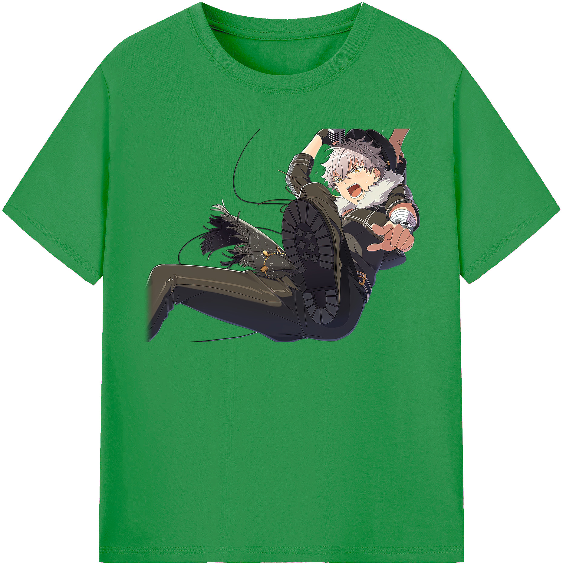 （画像用） あんさんぶるスターズ! Ensemble Stars レディースカジュアルプリントTシャツ（綿100％）