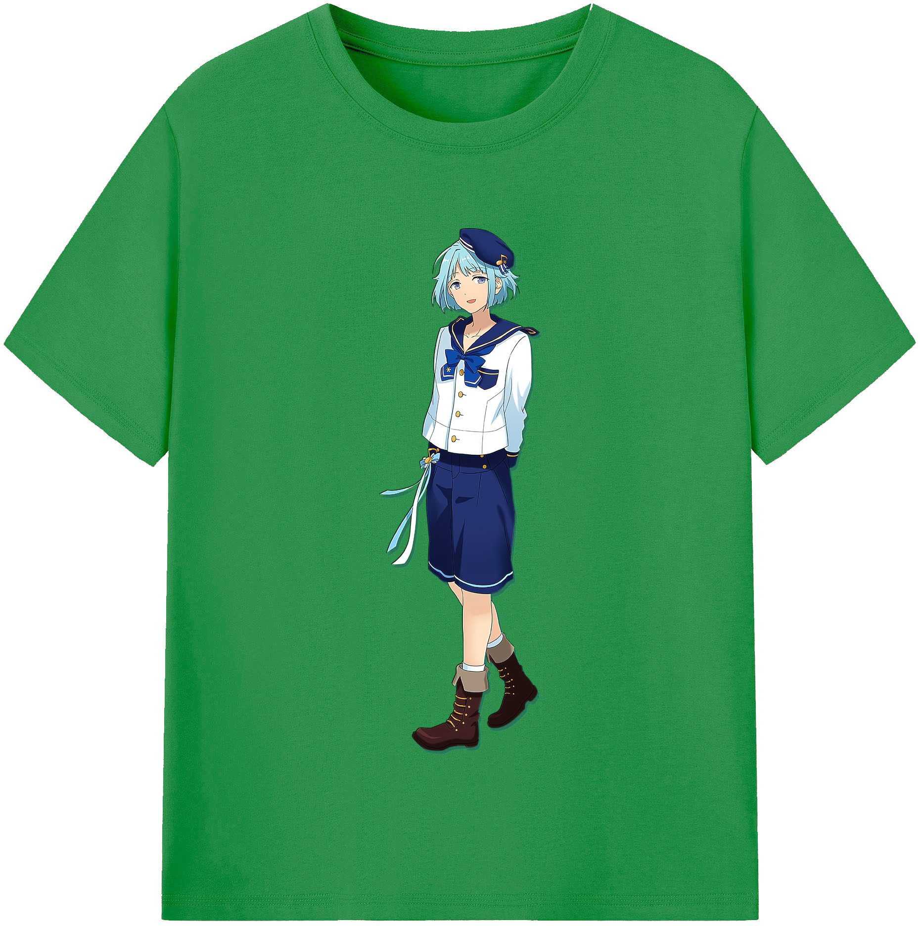 （画像用） あんさんぶるスターズ! Ensemble Stars レディースカジュアルプリントTシャツ（綿100％）