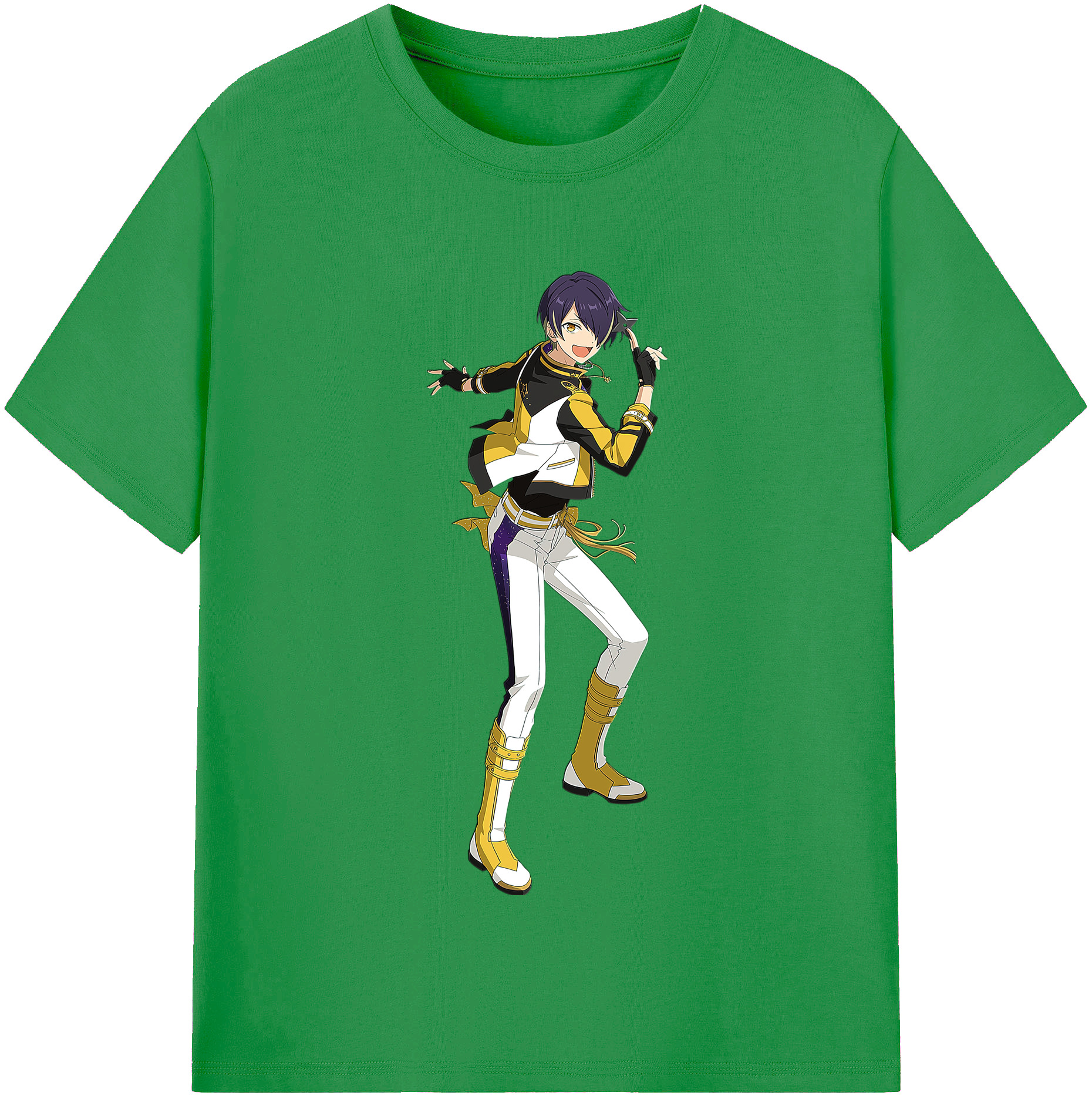 （画像用） あんさんぶるスターズ! Ensemble Stars レディースカジュアルプリントTシャツ（綿100％）