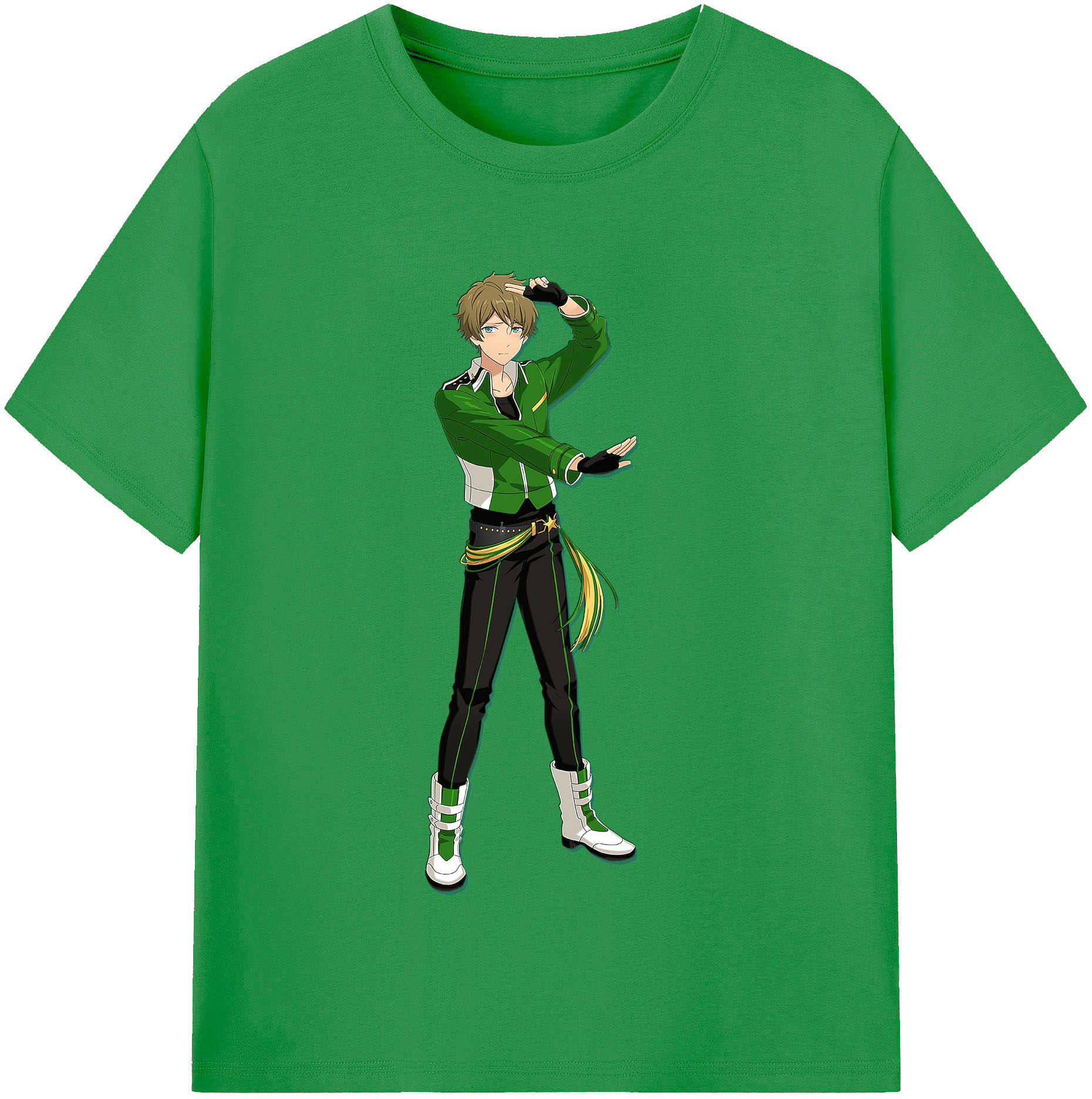 （画像用） あんさんぶるスターズ! Ensemble Stars レディースカジュアルプリントTシャツ（綿100％）