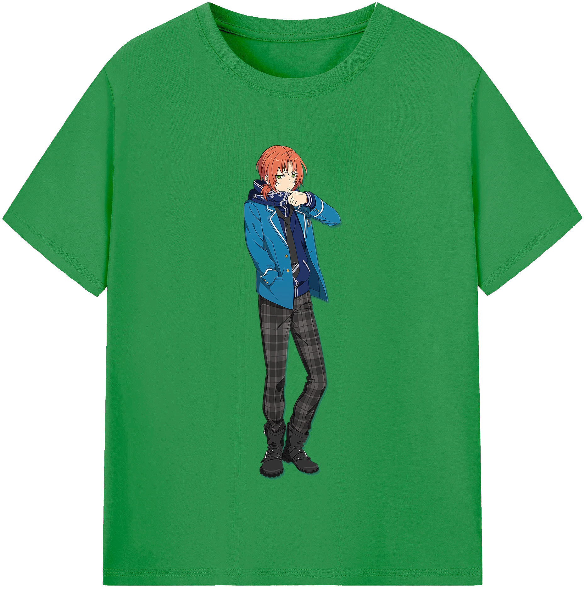 （画像用） あんさんぶるスターズ! Ensemble Stars レディースカジュアルプリントTシャツ（綿100％）