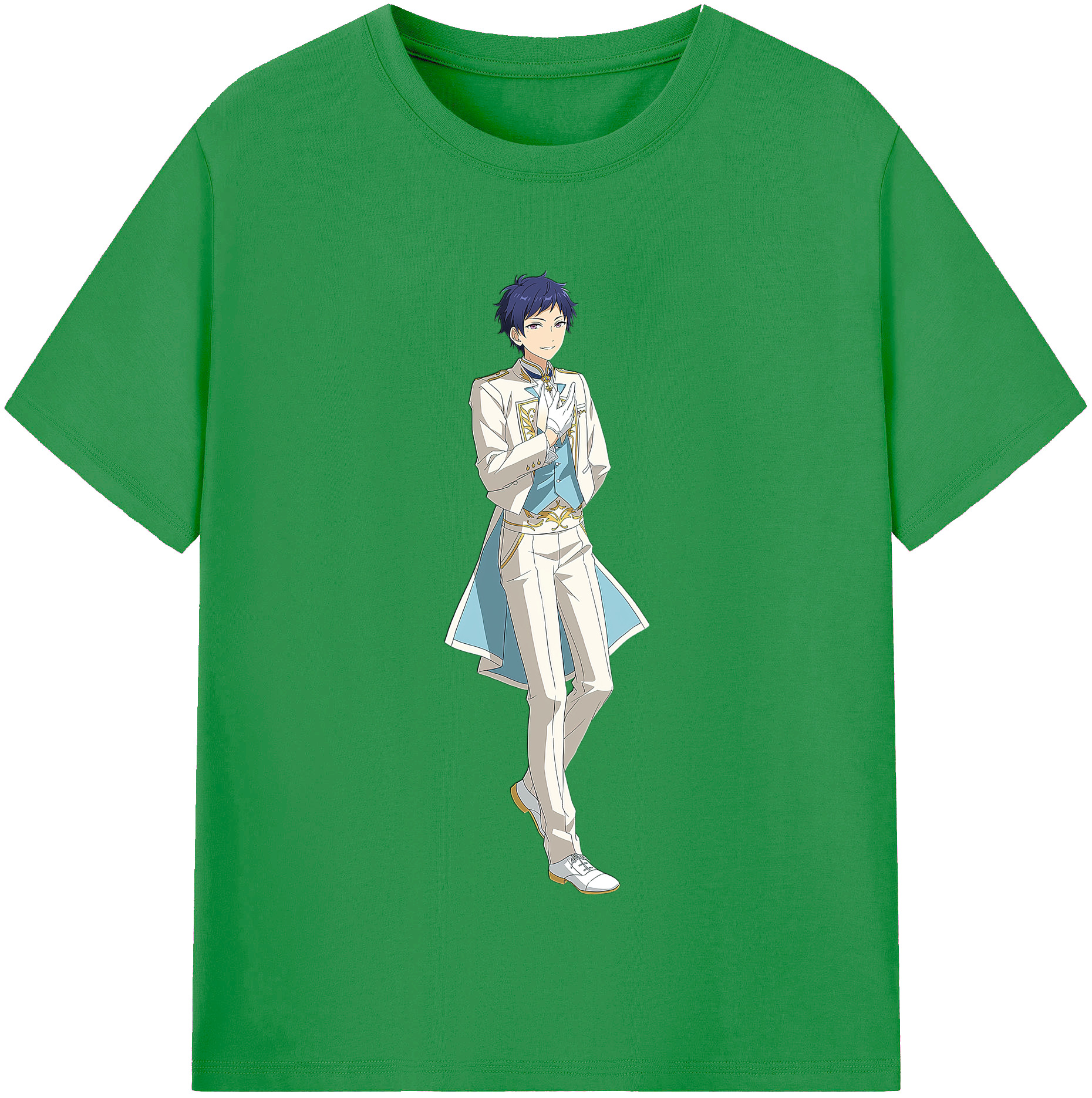 （画像用） あんさんぶるスターズ! Ensemble Stars レディースカジュアルプリントTシャツ（綿100％）