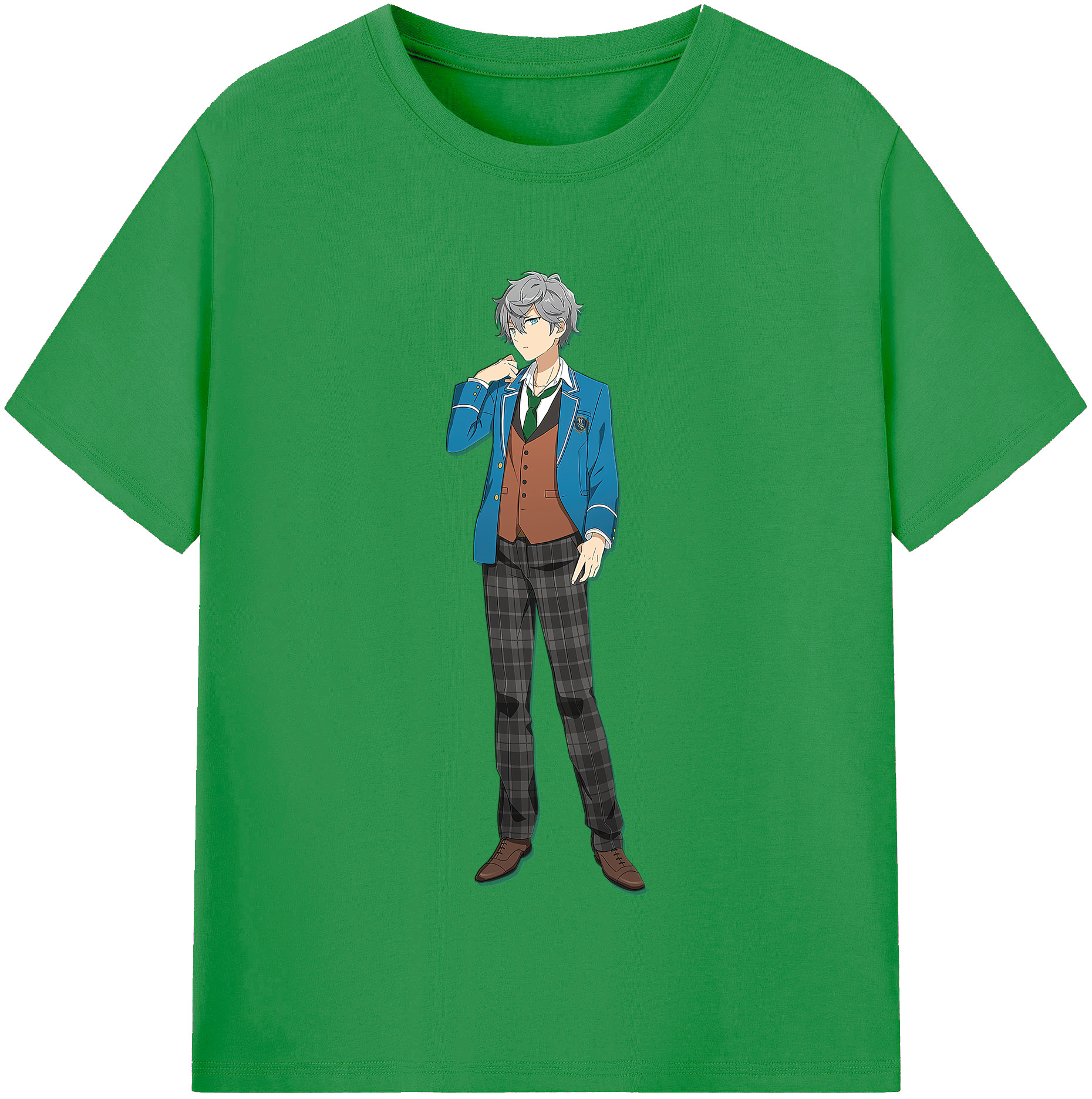 （画像用） あんさんぶるスターズ! Ensemble Stars レディースカジュアルプリントTシャツ（綿100％）