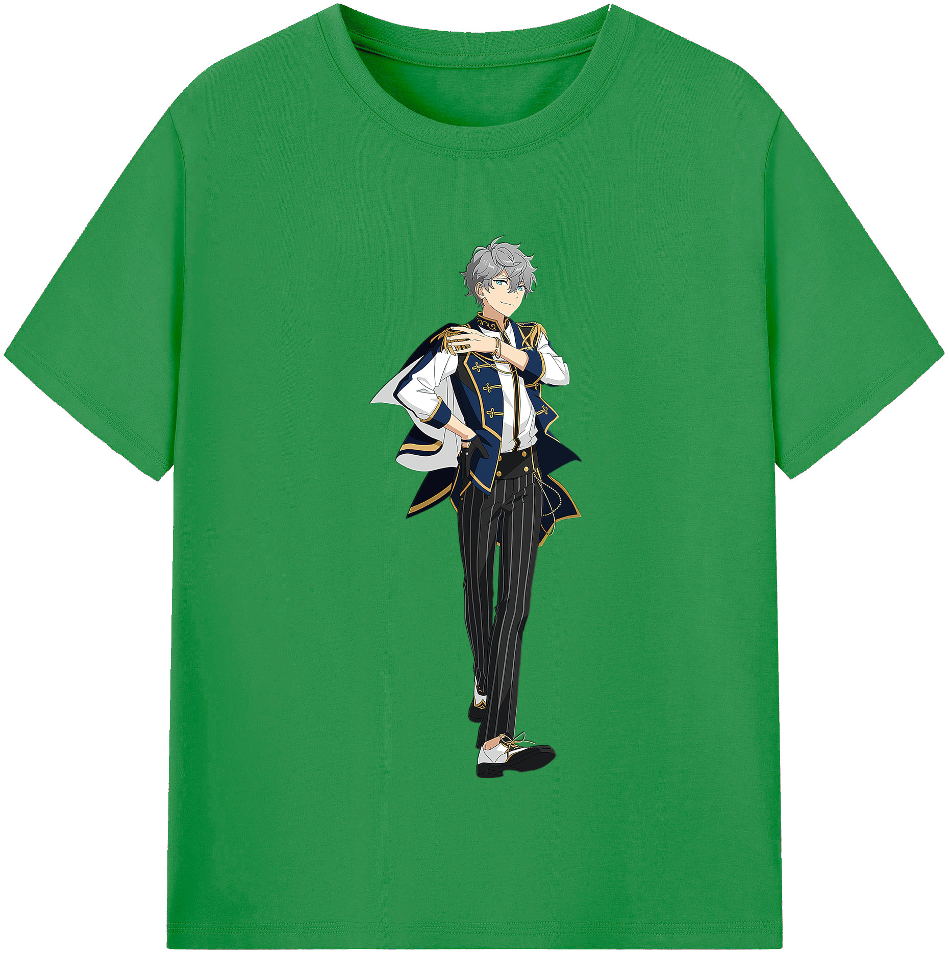 （画像用） あんさんぶるスターズ! Ensemble Stars レディースカジュアルプリントTシャツ（綿100％）