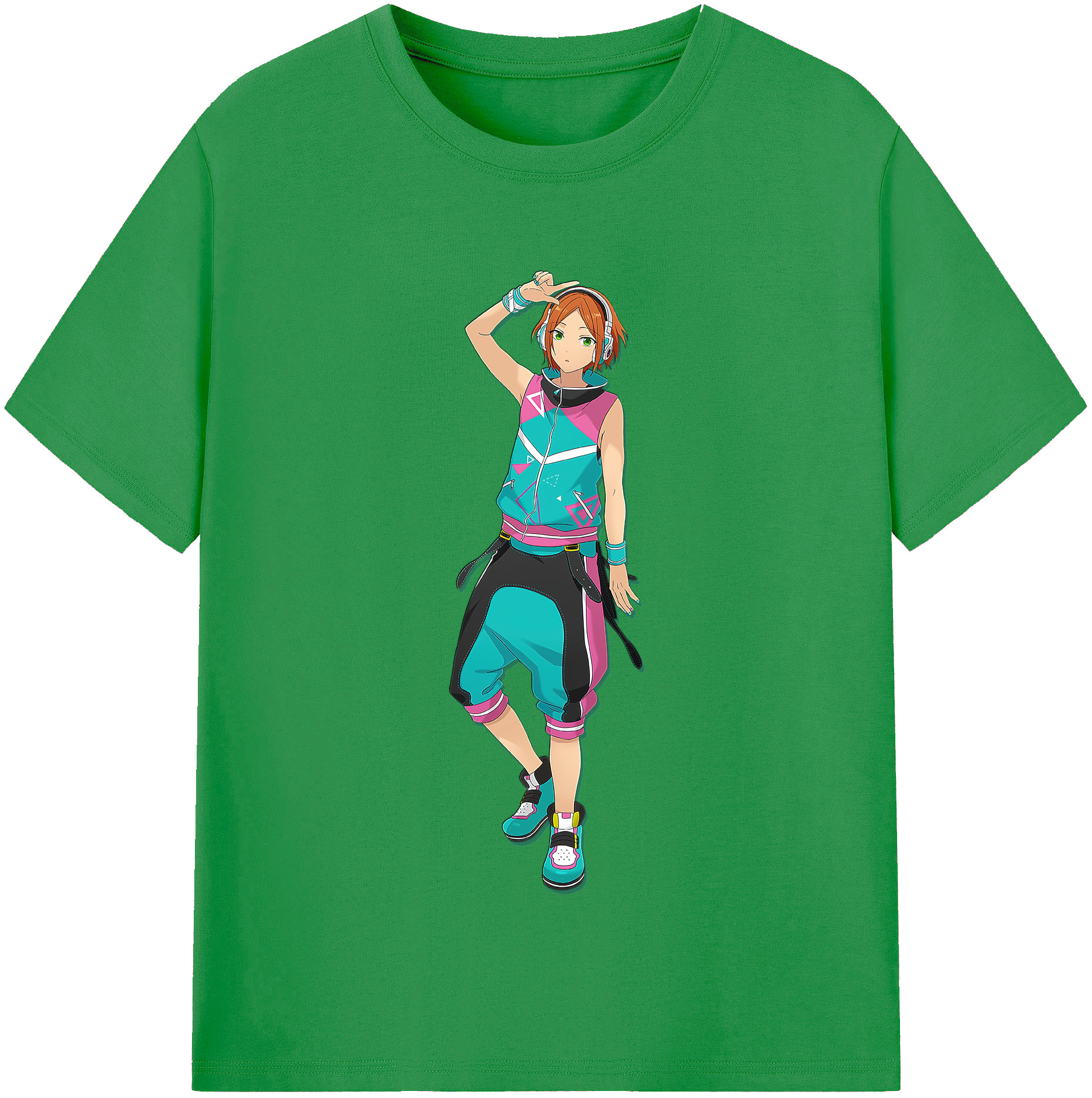 （画像用） あんさんぶるスターズ! Ensemble Stars レディースカジュアルプリントTシャツ（綿100％）