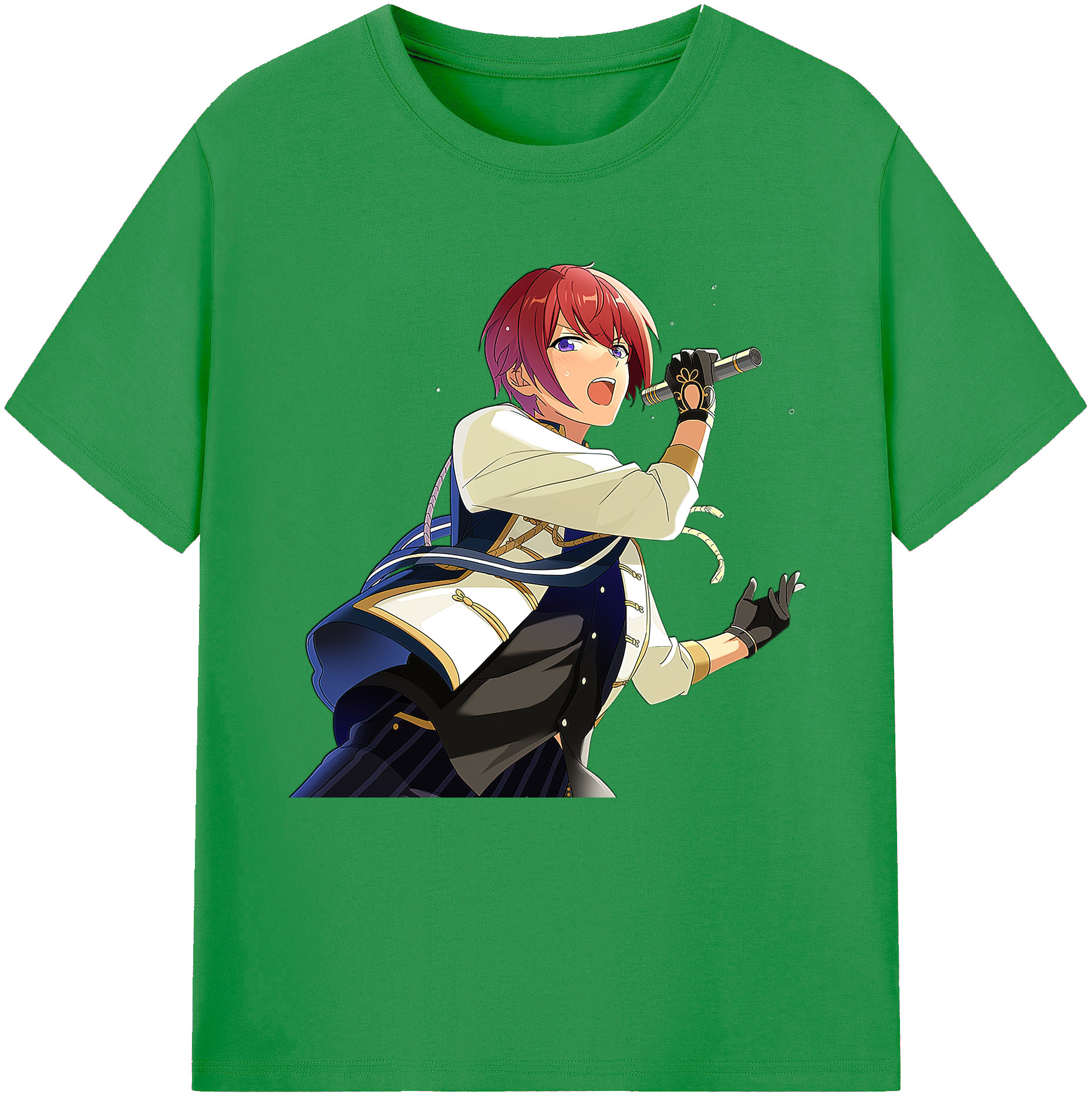 （画像用） あんさんぶるスターズ! Ensemble Stars レディースカジュアルプリントTシャツ（綿100％）