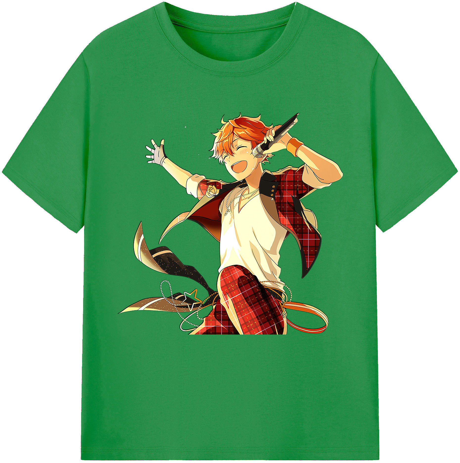（画像用） あんさんぶるスターズ! Ensemble Stars レディースカジュアルプリントTシャツ（綿100％）