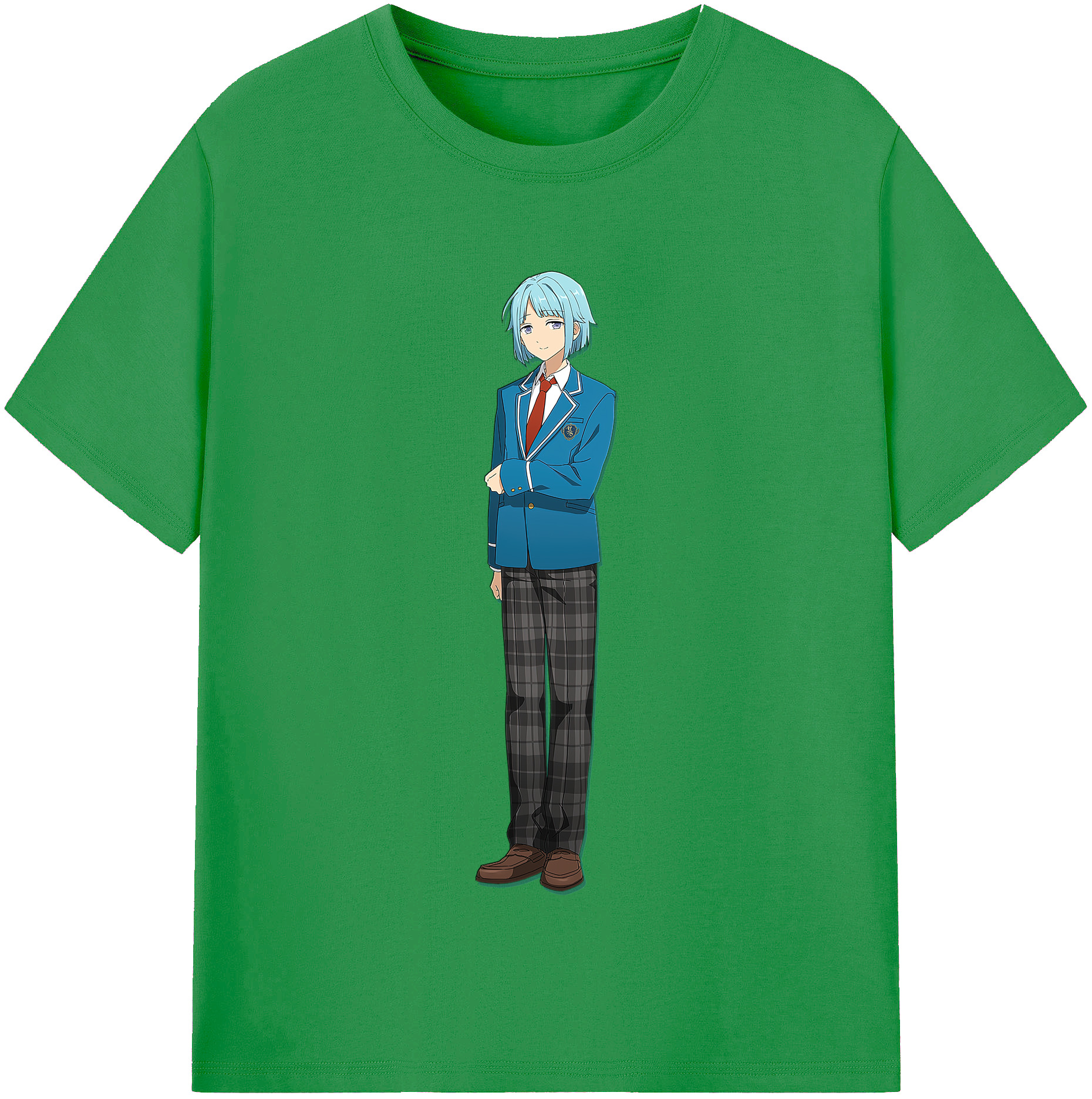 （画像用） あんさんぶるスターズ! Ensemble Stars レディースカジュアルプリントTシャツ（綿100％）
