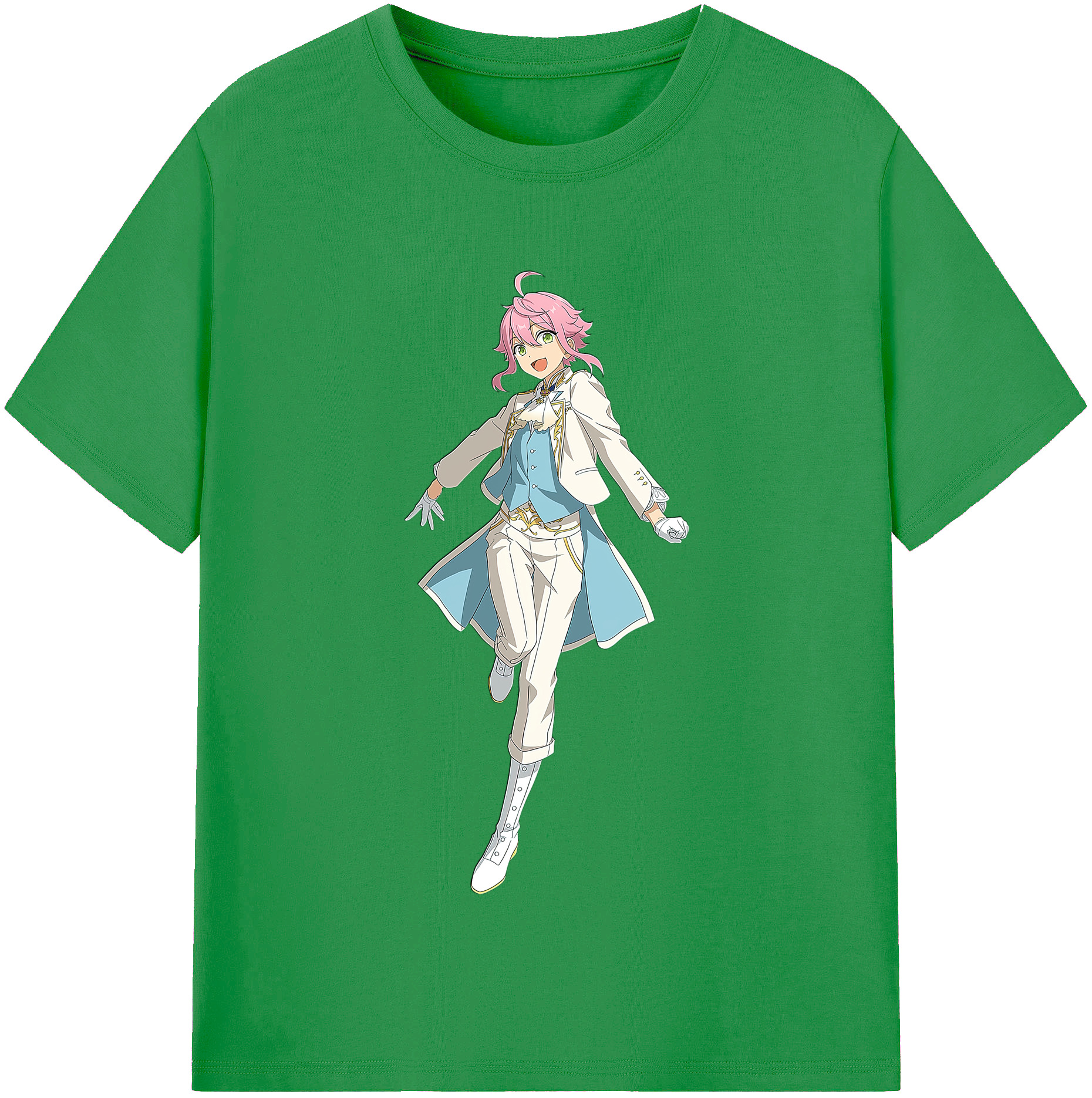 （画像用） あんさんぶるスターズ! Ensemble Stars レディースカジュアルプリントTシャツ（綿100％）