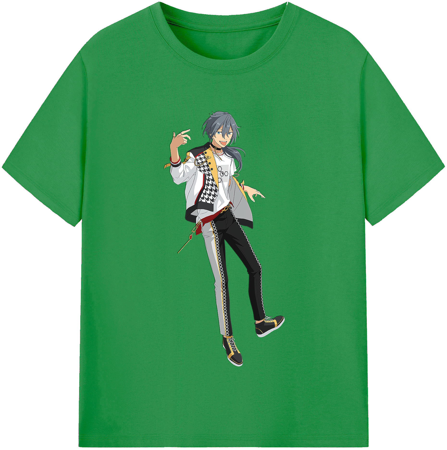 （画像用） あんさんぶるスターズ! Ensemble Stars レディースカジュアルプリントTシャツ（綿100％）