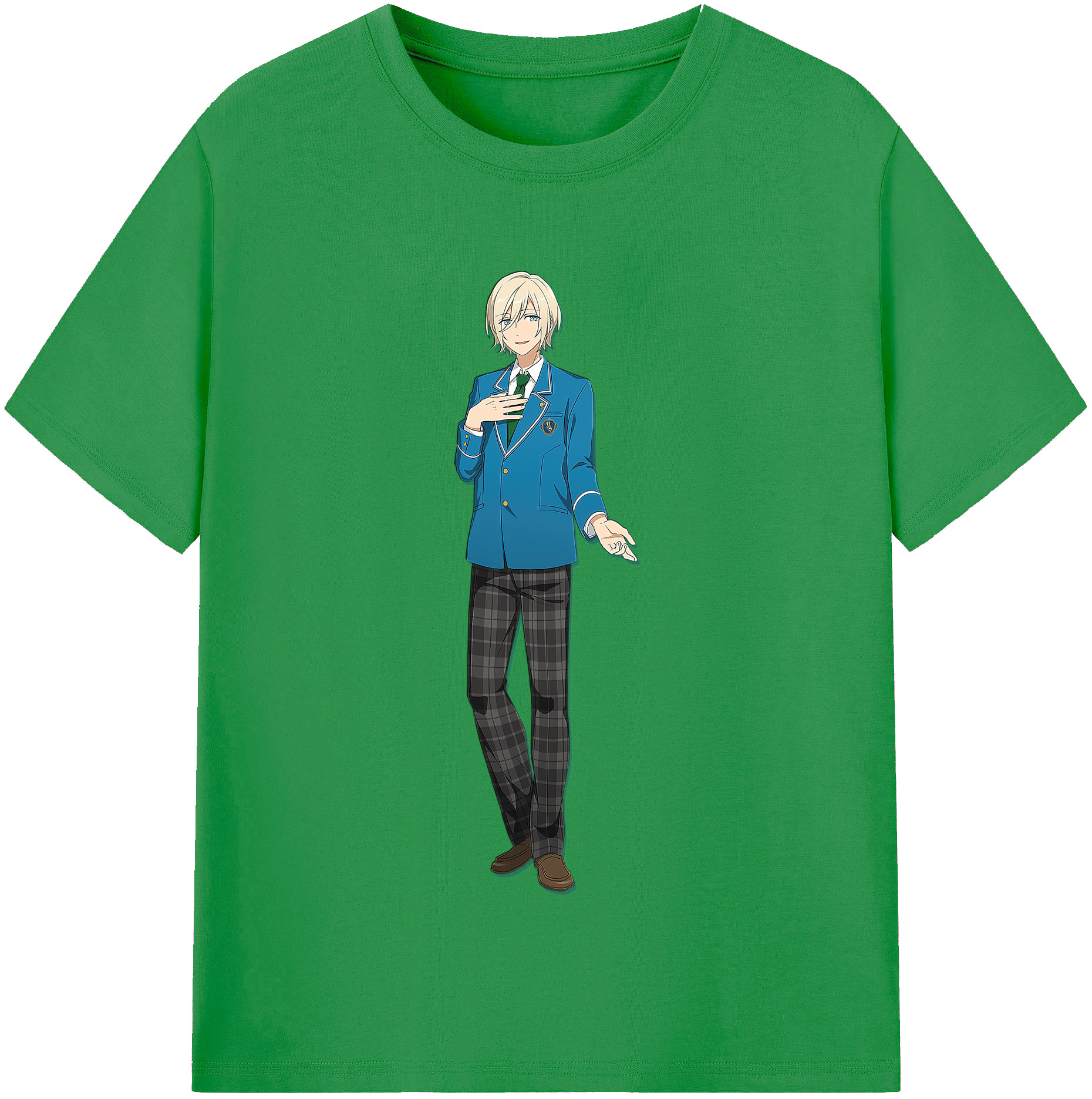 （画像用） あんさんぶるスターズ! Ensemble Stars レディースカジュアルプリントTシャツ（綿100％）