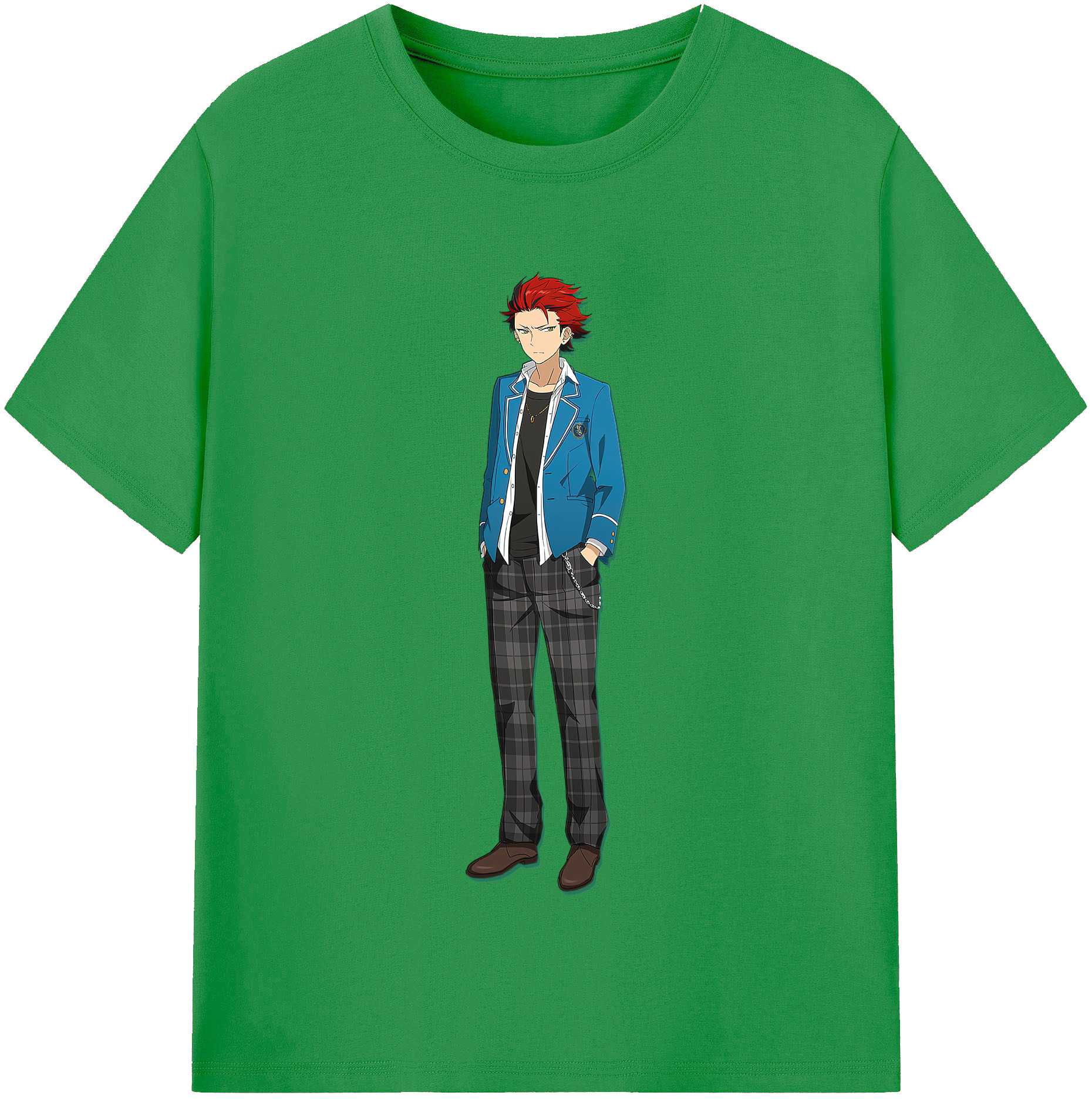 （画像用） あんさんぶるスターズ! Ensemble Stars レディースカジュアルプリントTシャツ（綿100％）