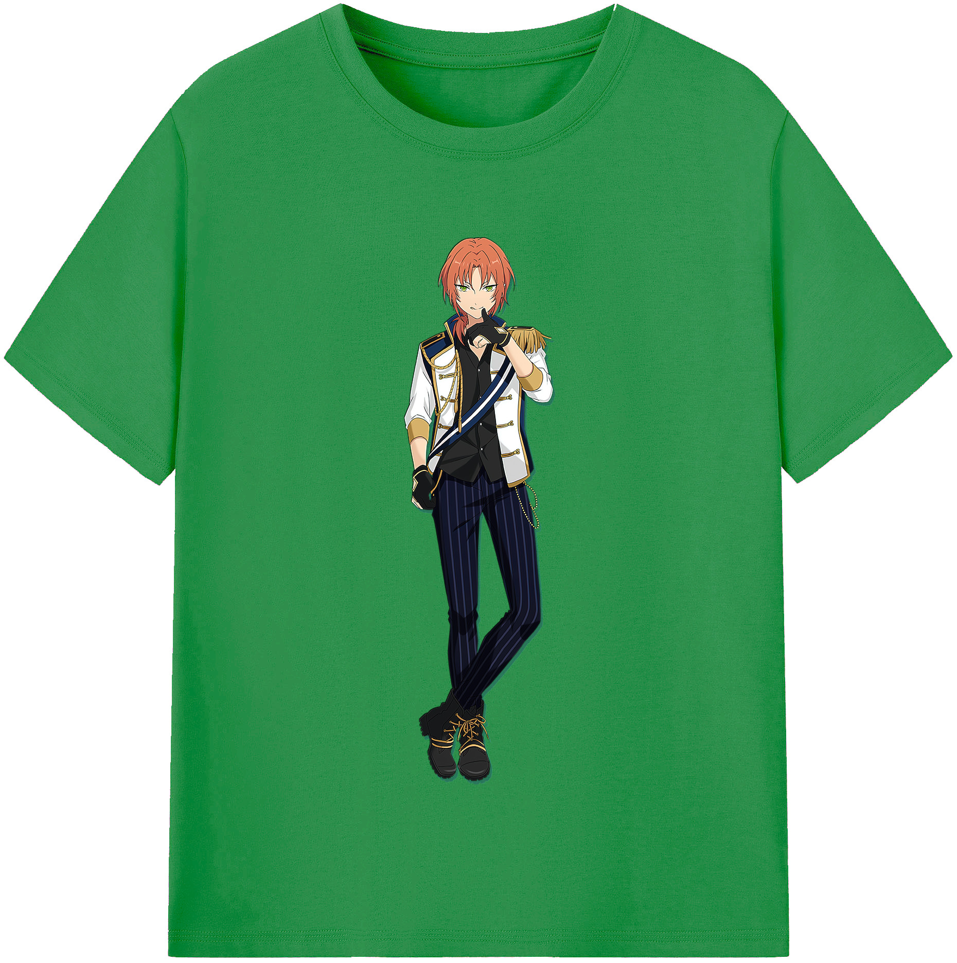 （画像用） あんさんぶるスターズ! Ensemble Stars レディースカジュアルプリントTシャツ（綿100％）