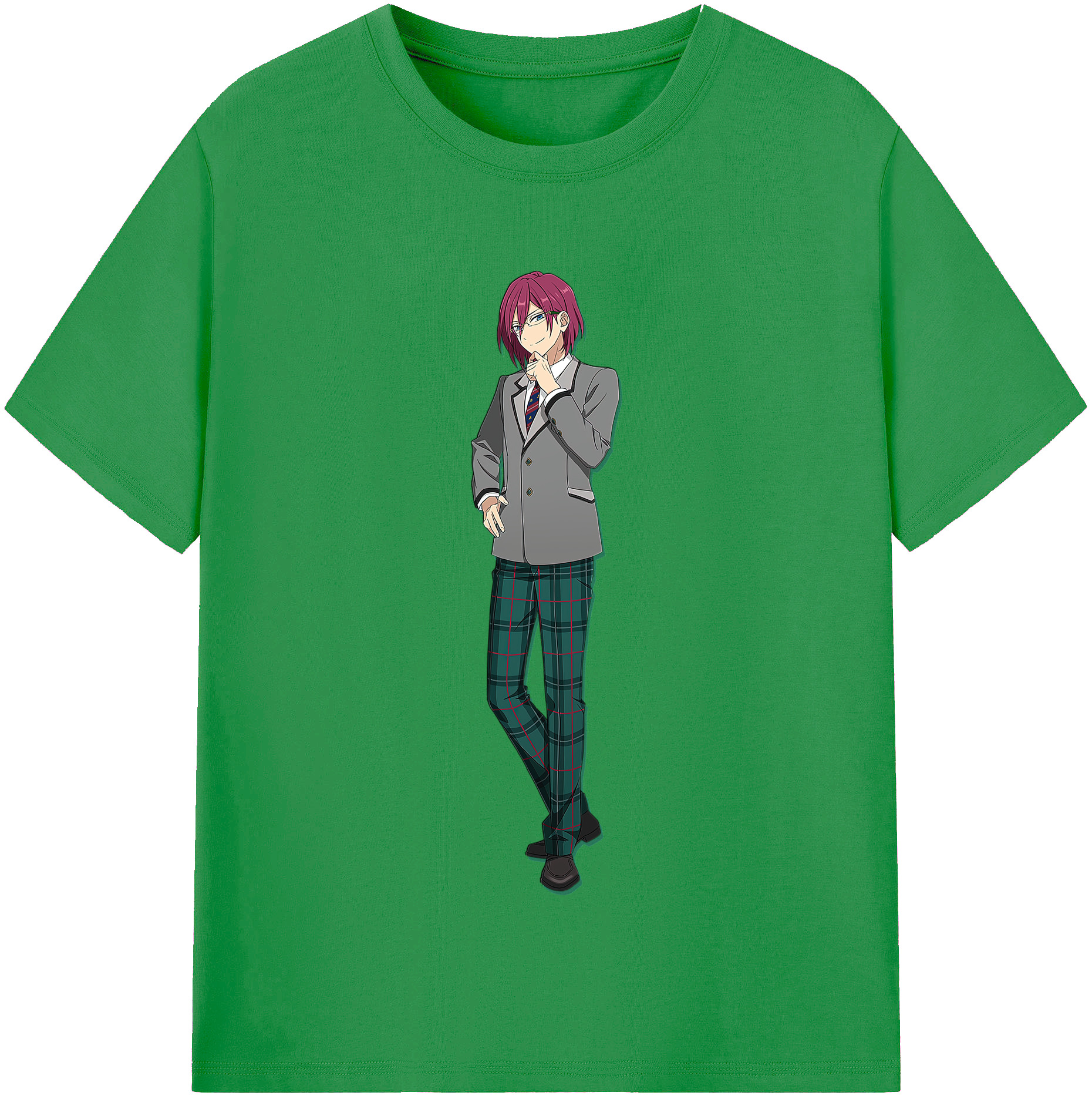 （画像用） あんさんぶるスターズ! Ensemble Stars レディースカジュアルプリントTシャツ（綿100％）