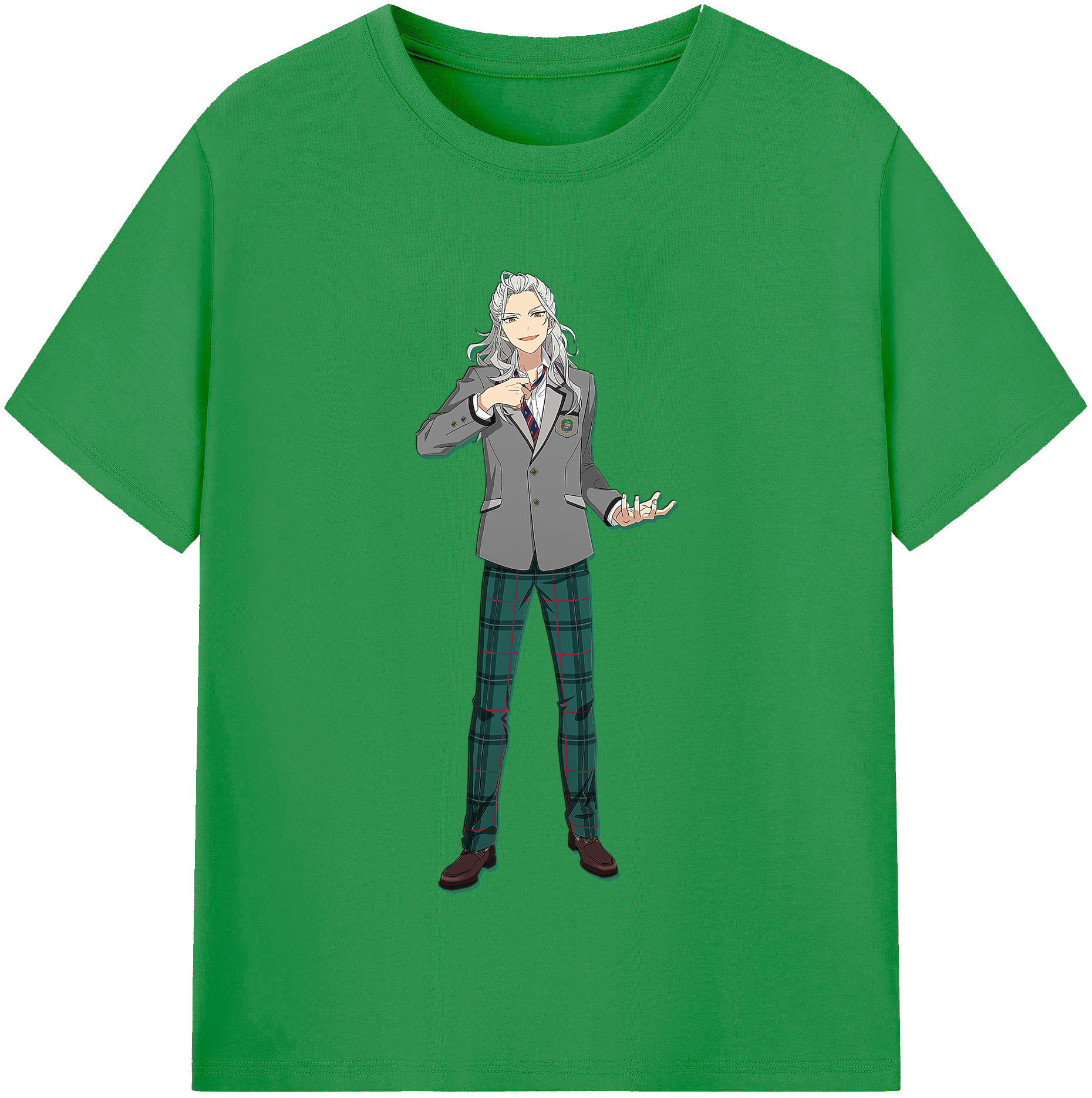 （画像用） あんさんぶるスターズ! Ensemble Stars レディースカジュアルプリントTシャツ（綿100％）