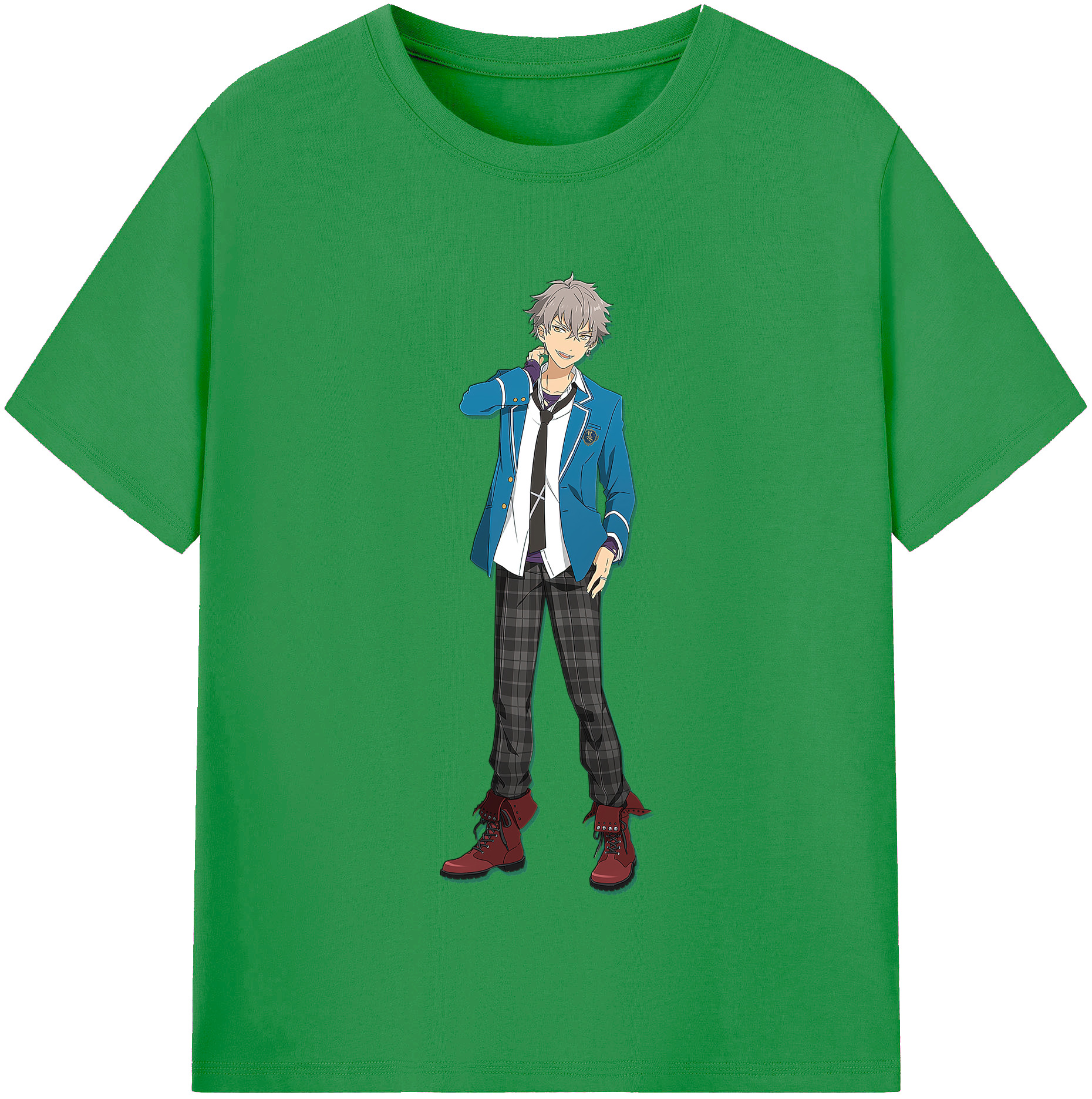 （画像用） あんさんぶるスターズ! Ensemble Stars レディースカジュアルプリントTシャツ（綿100％）