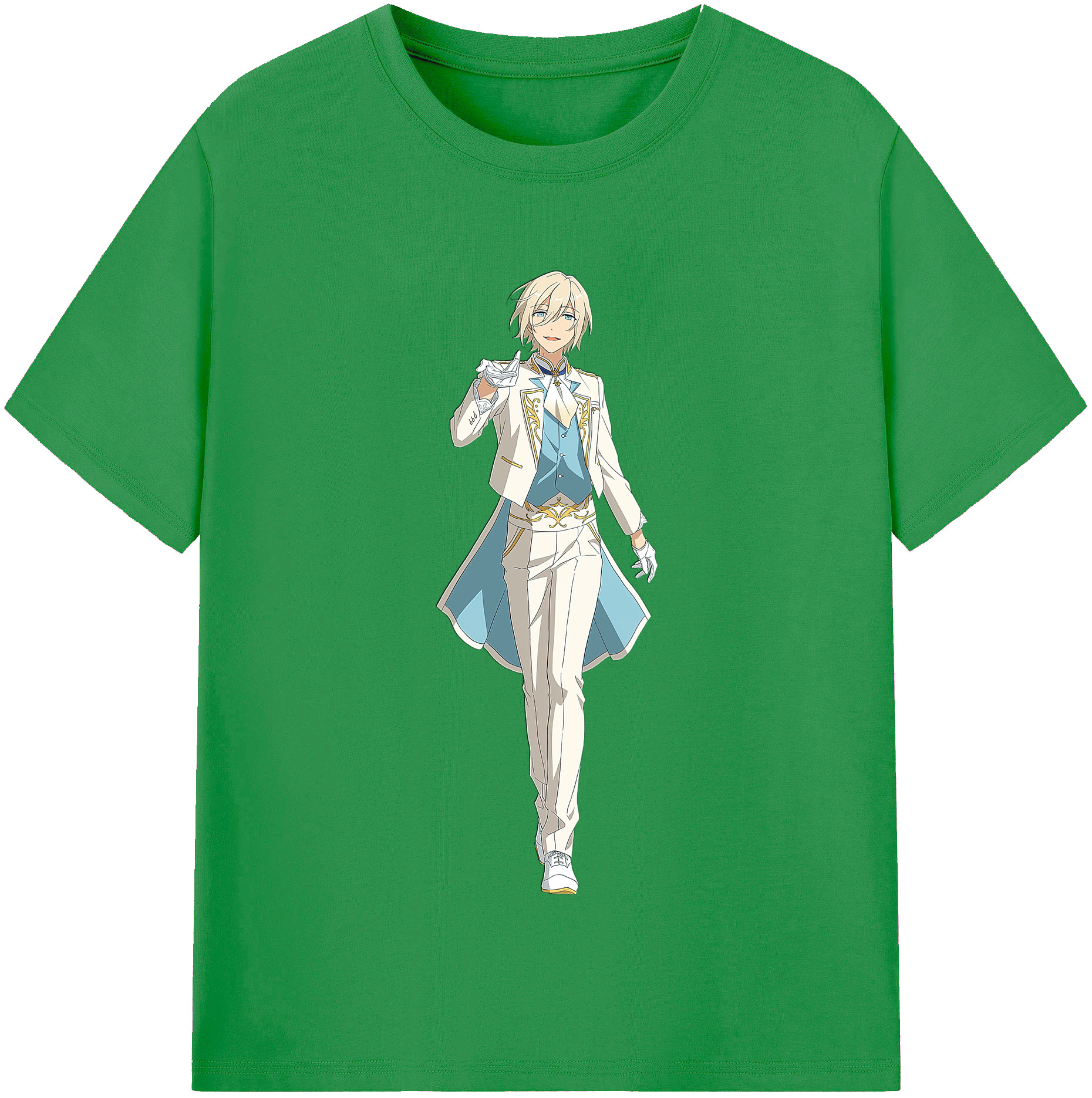 （画像用） あんさんぶるスターズ! Ensemble Stars レディースカジュアルプリントTシャツ（綿100％）
