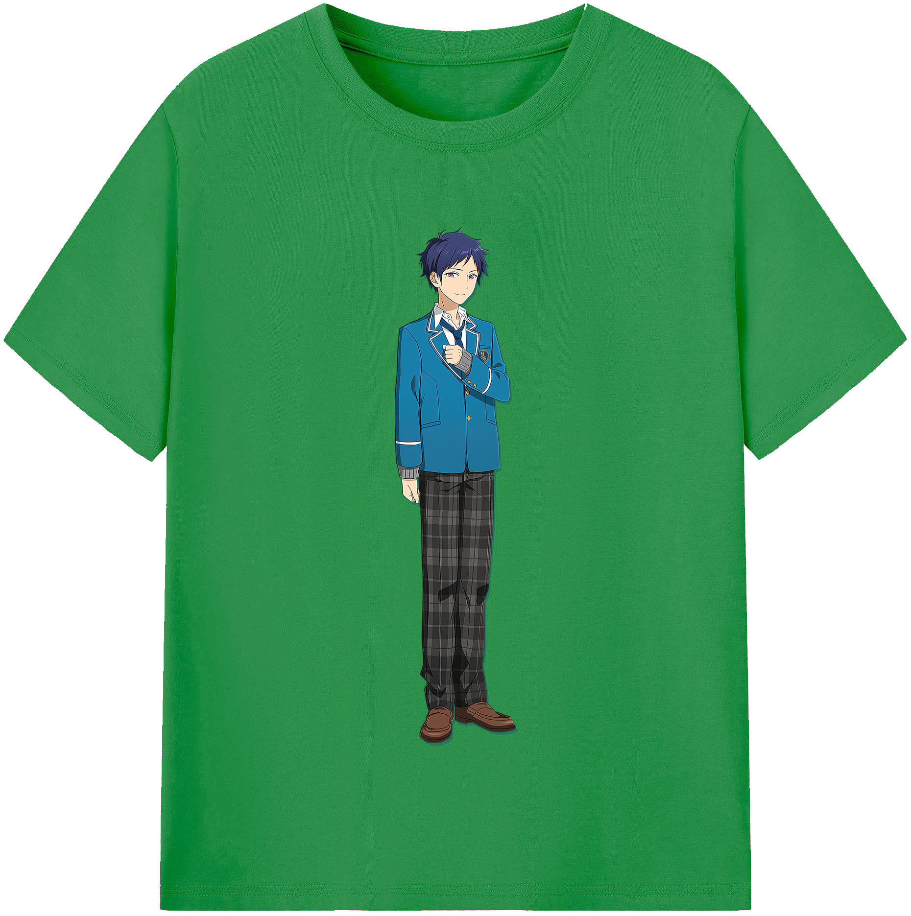 （画像用） あんさんぶるスターズ! Ensemble Stars レディースカジュアルプリントTシャツ（綿100％）