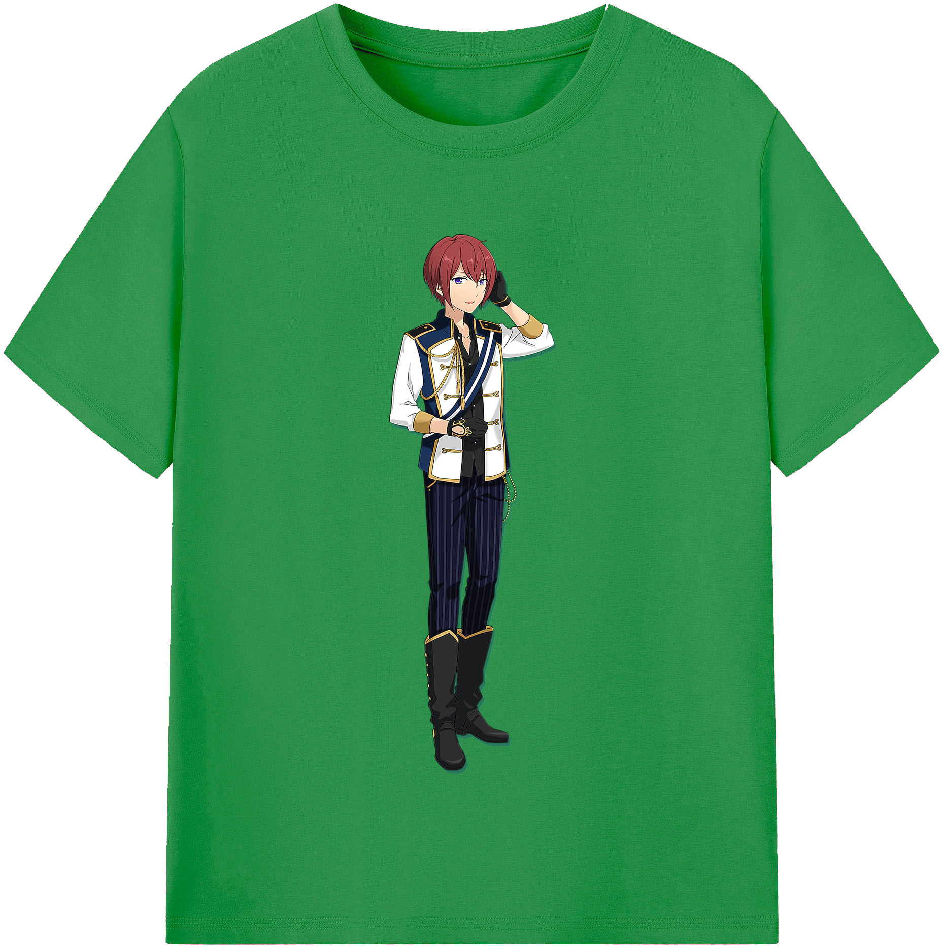 （画像用） あんさんぶるスターズ! Ensemble Stars レディースカジュアルプリントTシャツ（綿100％）