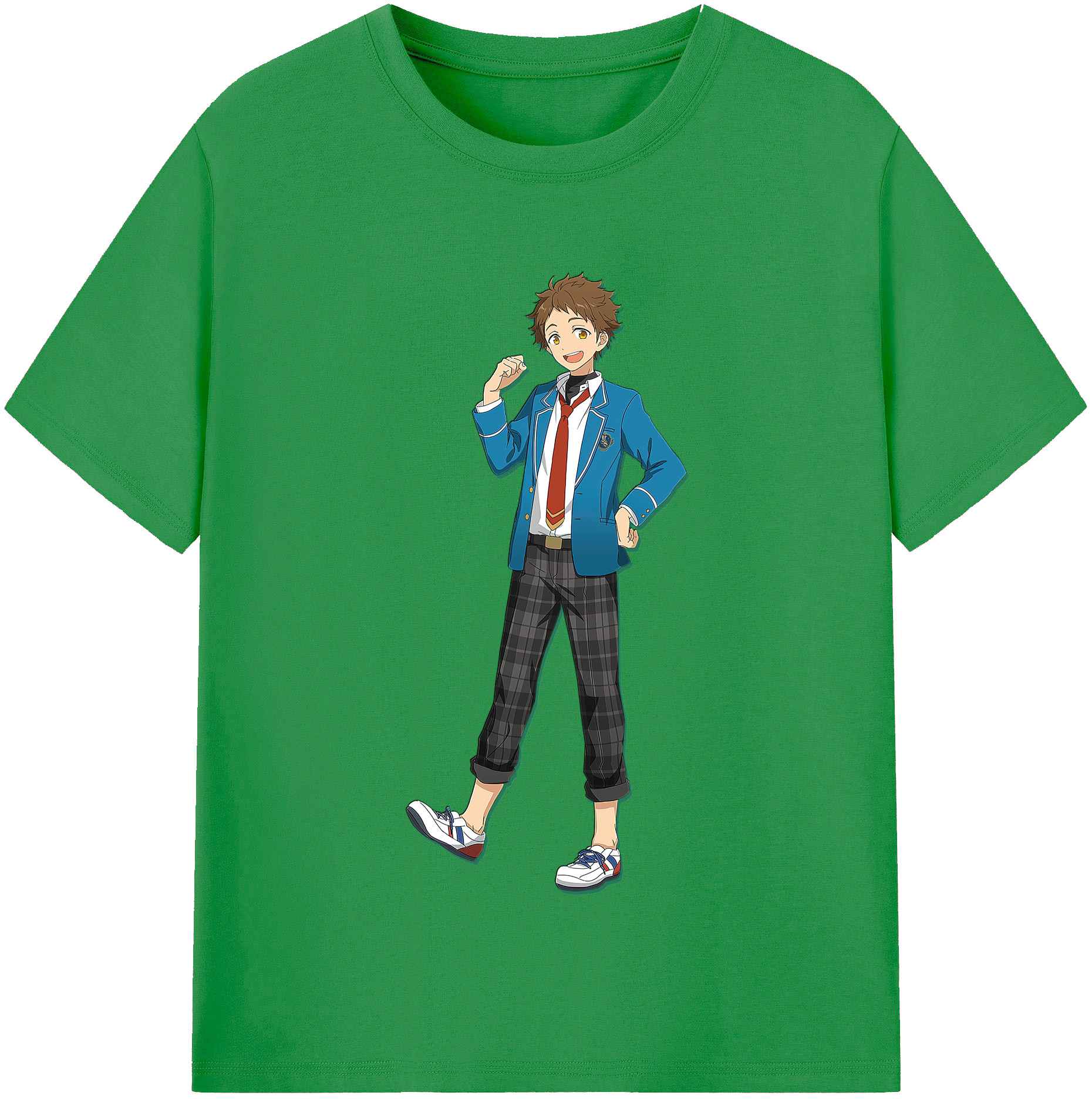 （画像用） あんさんぶるスターズ! Ensemble Stars レディースカジュアルプリントTシャツ（綿100％）