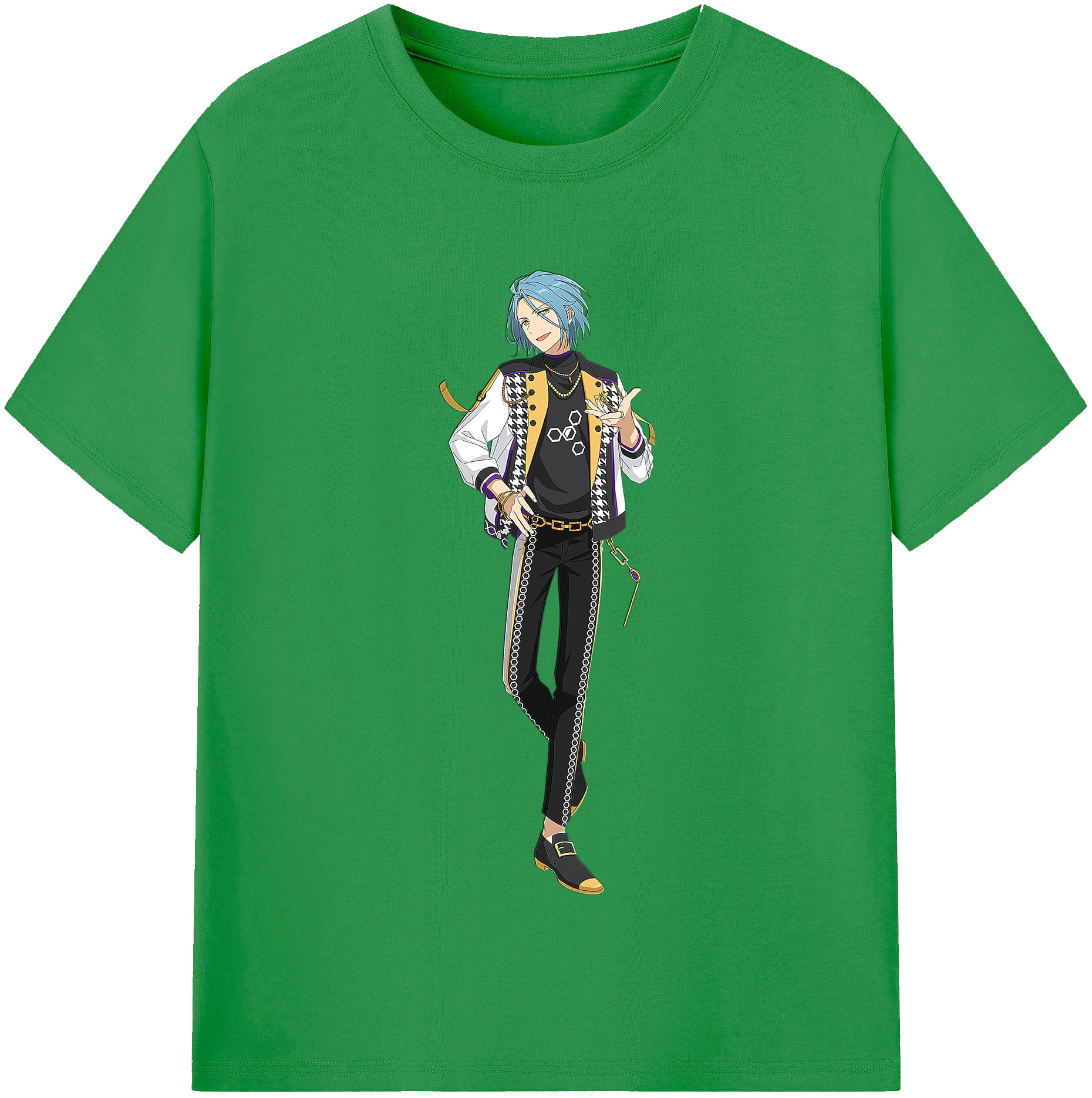 （画像用） あんさんぶるスターズ! Ensemble Stars レディースカジュアルプリントTシャツ（綿100％）