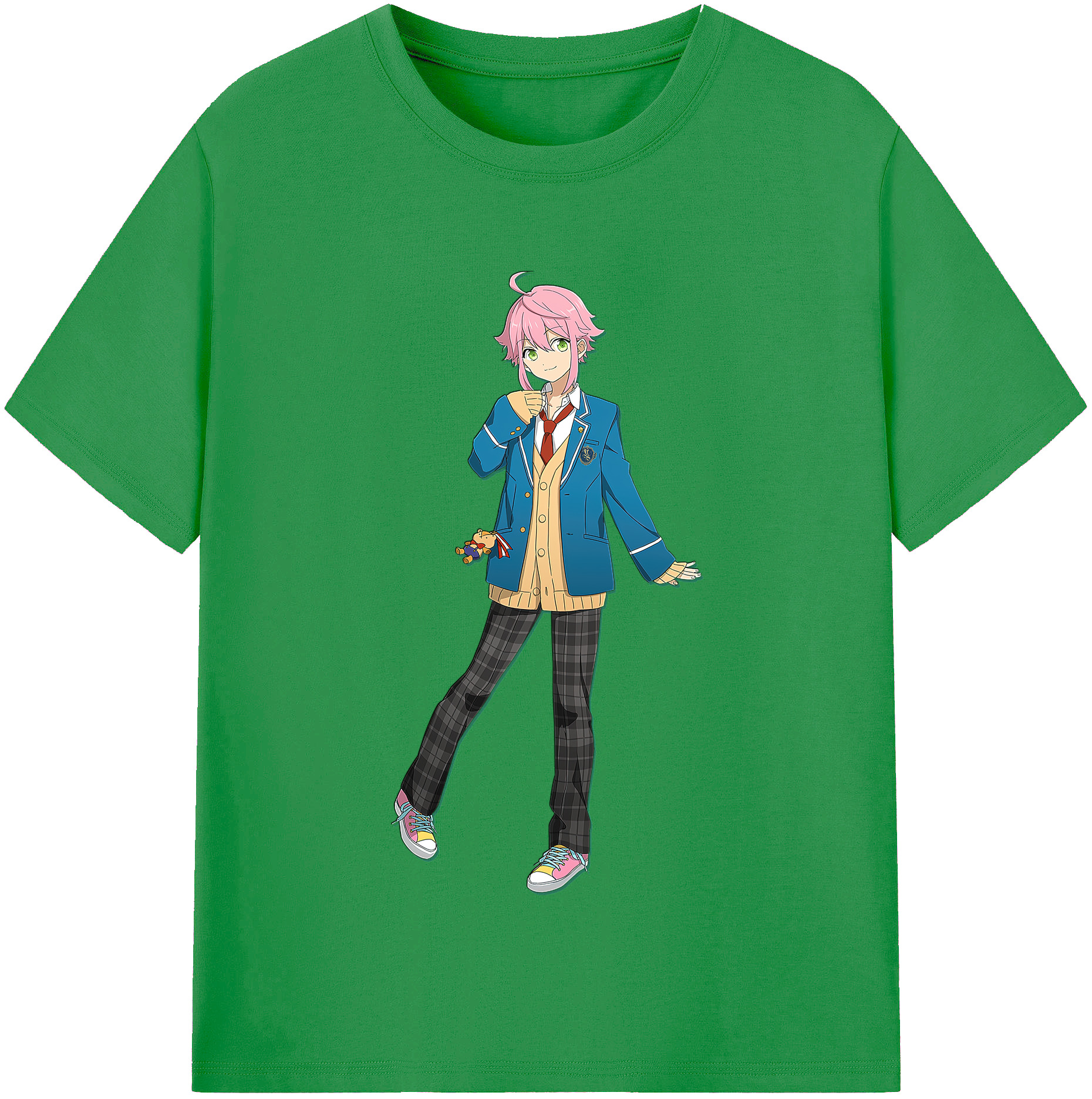 （画像用） あんさんぶるスターズ! Ensemble Stars レディースカジュアルプリントTシャツ（綿100％）