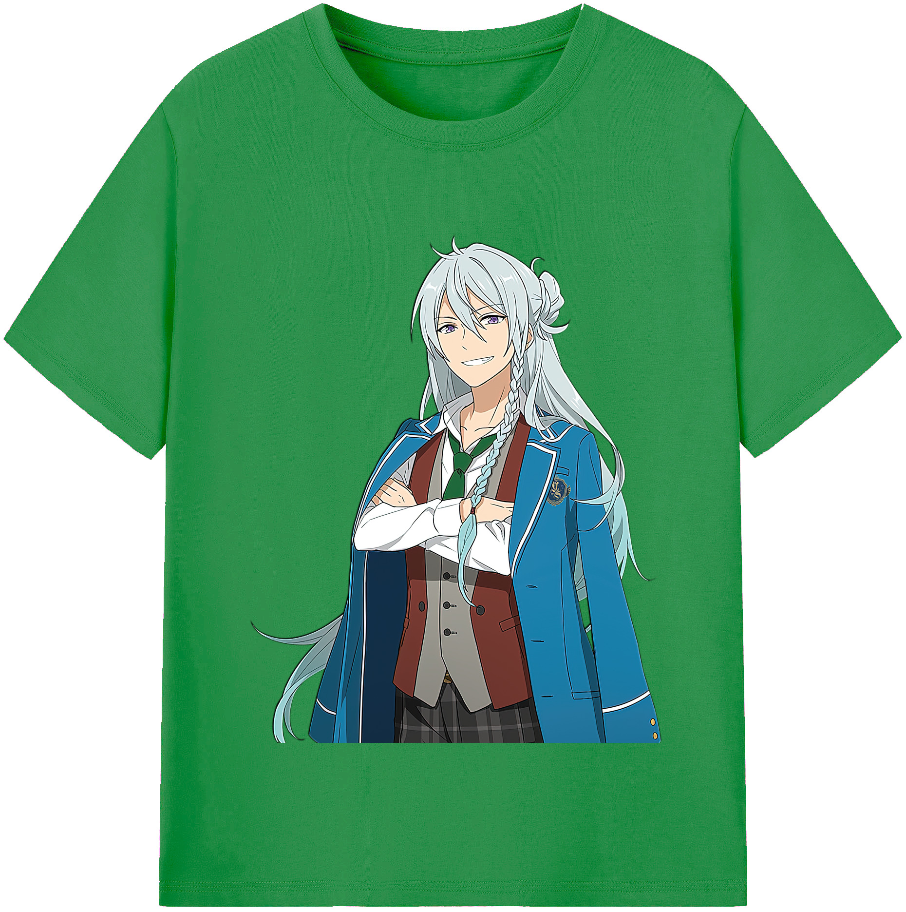 （画像用） あんさんぶるスターズ! Ensemble Stars レディースカジュアルプリントTシャツ（綿100％）