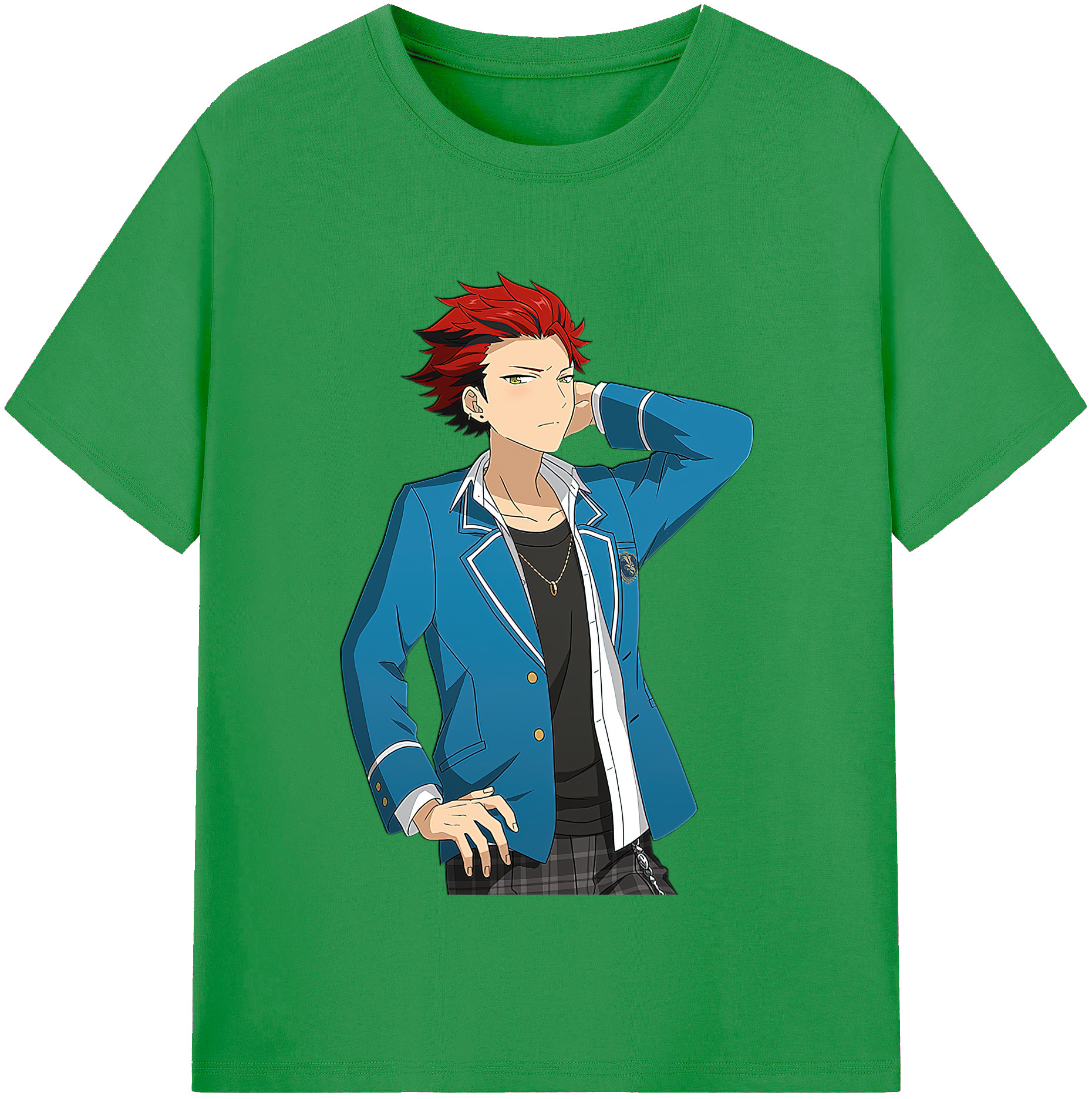 （画像用） あんさんぶるスターズ! Ensemble Stars レディースカジュアルプリントTシャツ（綿100％）