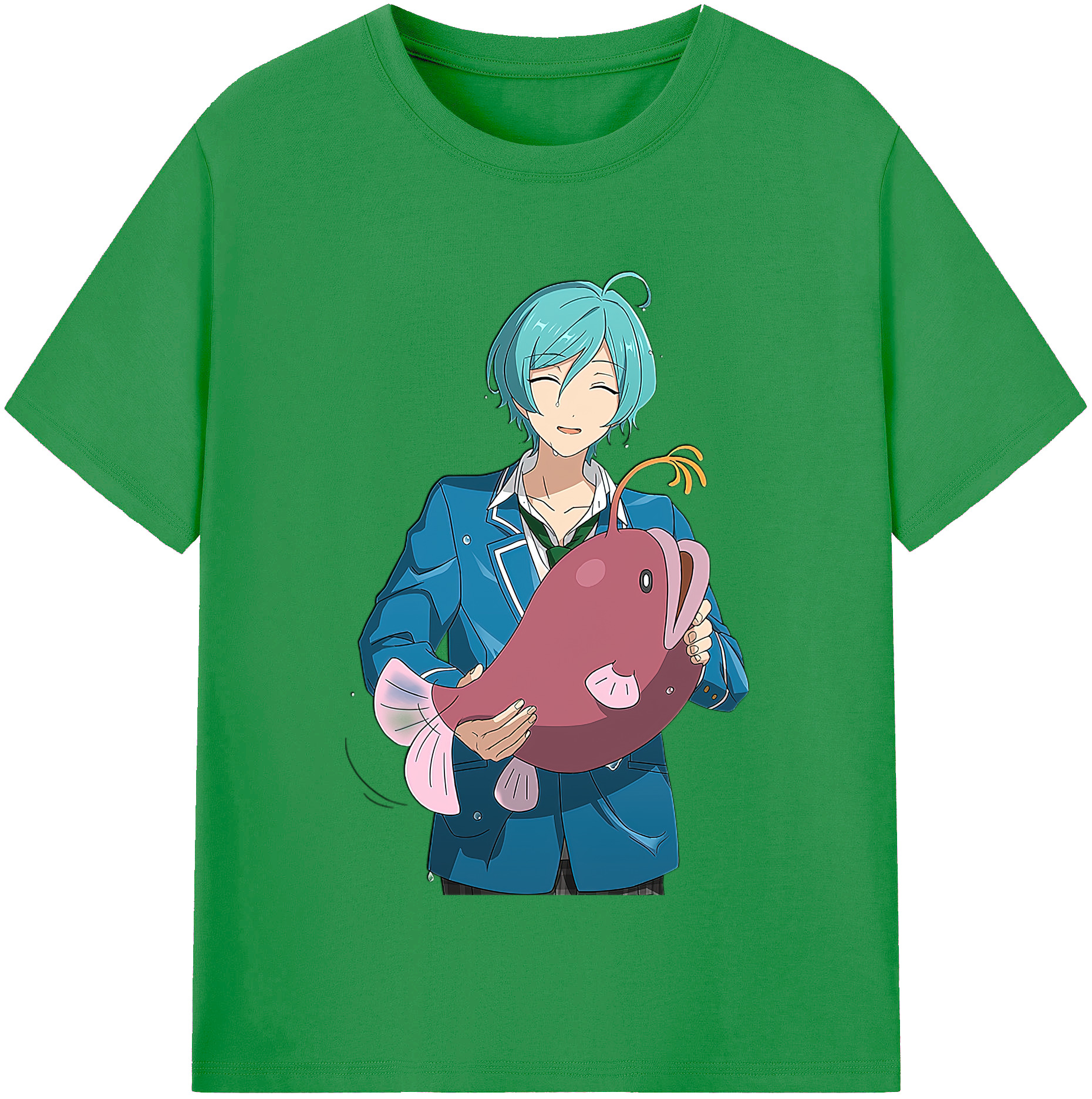 （画像用） あんさんぶるスターズ! Ensemble Stars レディースカジュアルプリントTシャツ（綿100％）