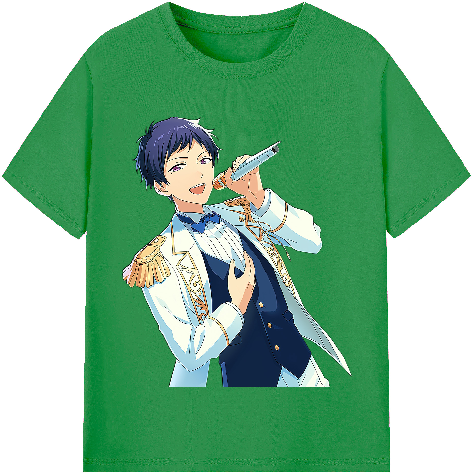 （画像用） あんさんぶるスターズ! Ensemble Stars レディースカジュアルプリントTシャツ（綿100％）