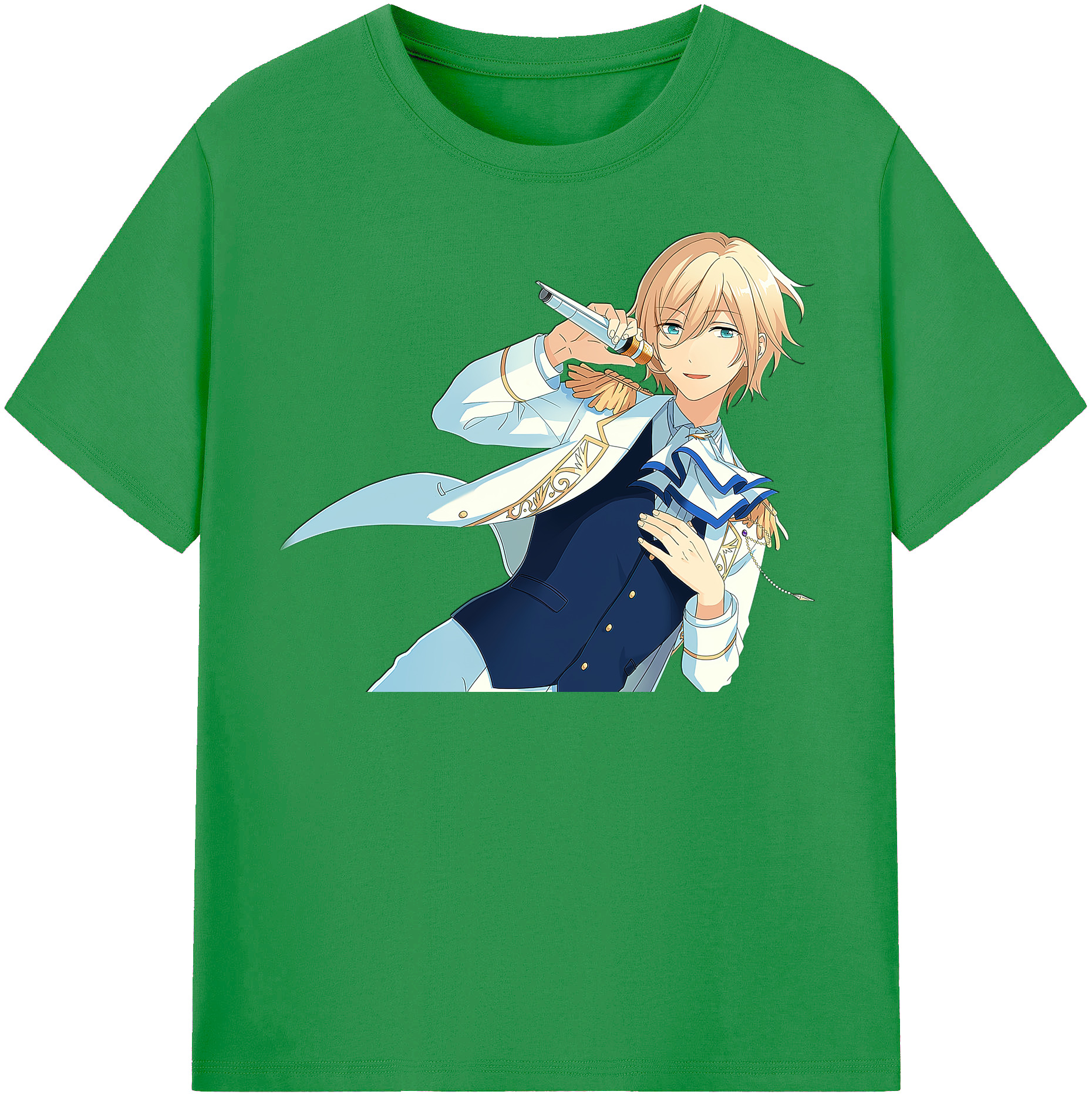 （画像用） あんさんぶるスターズ! Ensemble Stars レディースカジュアルプリントTシャツ（綿100％）