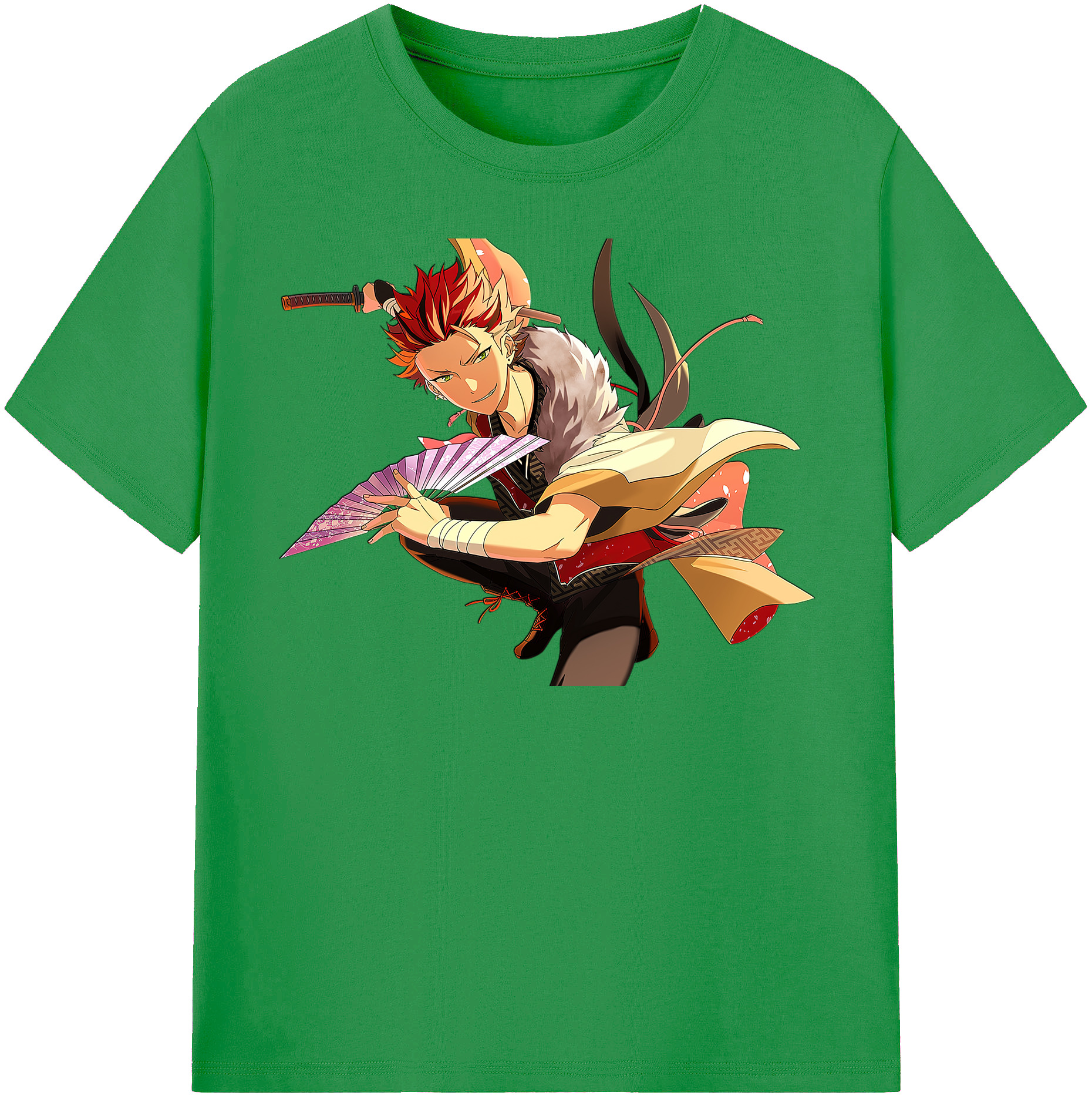 （画像用） あんさんぶるスターズ! Ensemble Stars レディースカジュアルプリントTシャツ（綿100％）