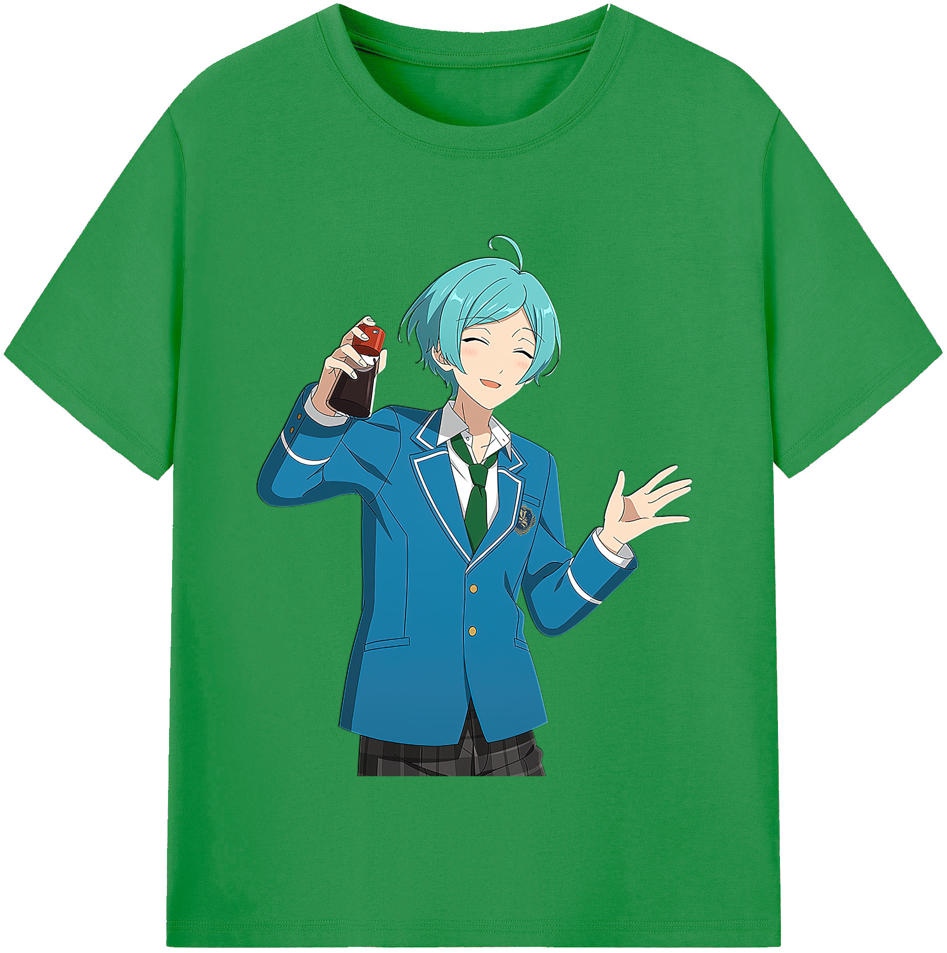 （画像用） あんさんぶるスターズ! Ensemble Stars レディースカジュアルプリントTシャツ（綿100％）