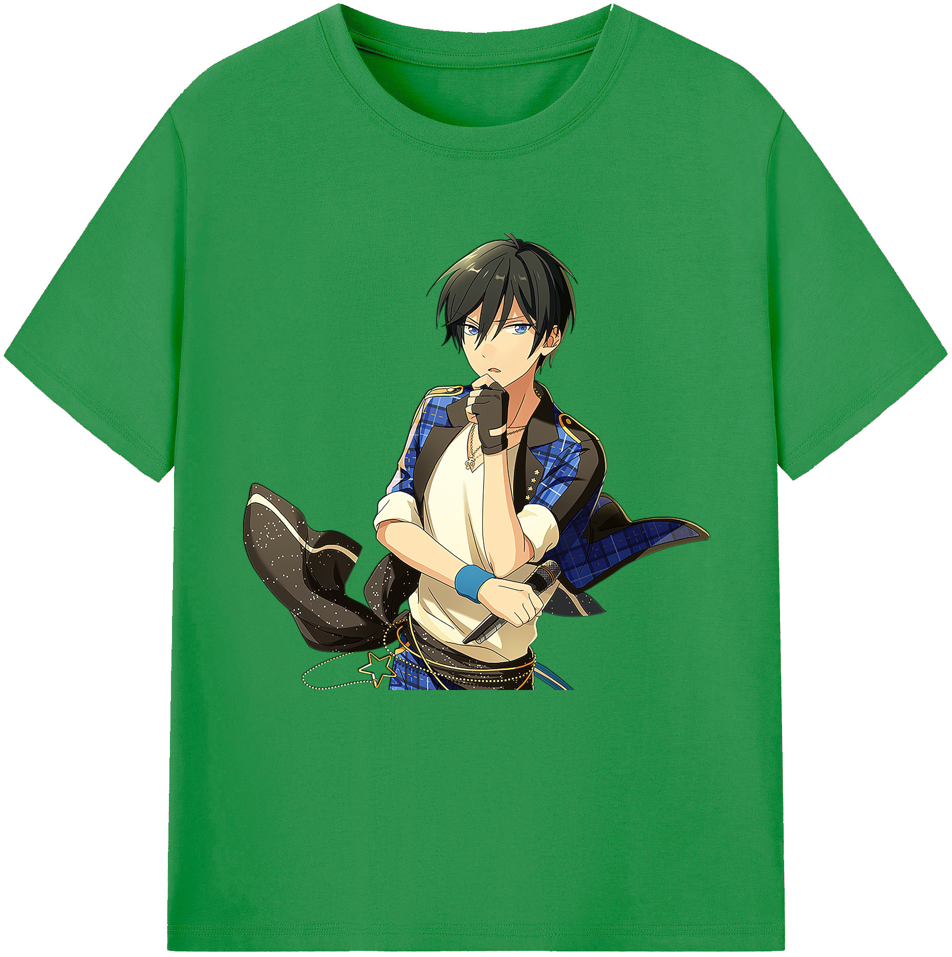 （画像用） あんさんぶるスターズ! Ensemble Stars レディースカジュアルプリントTシャツ（綿100％）