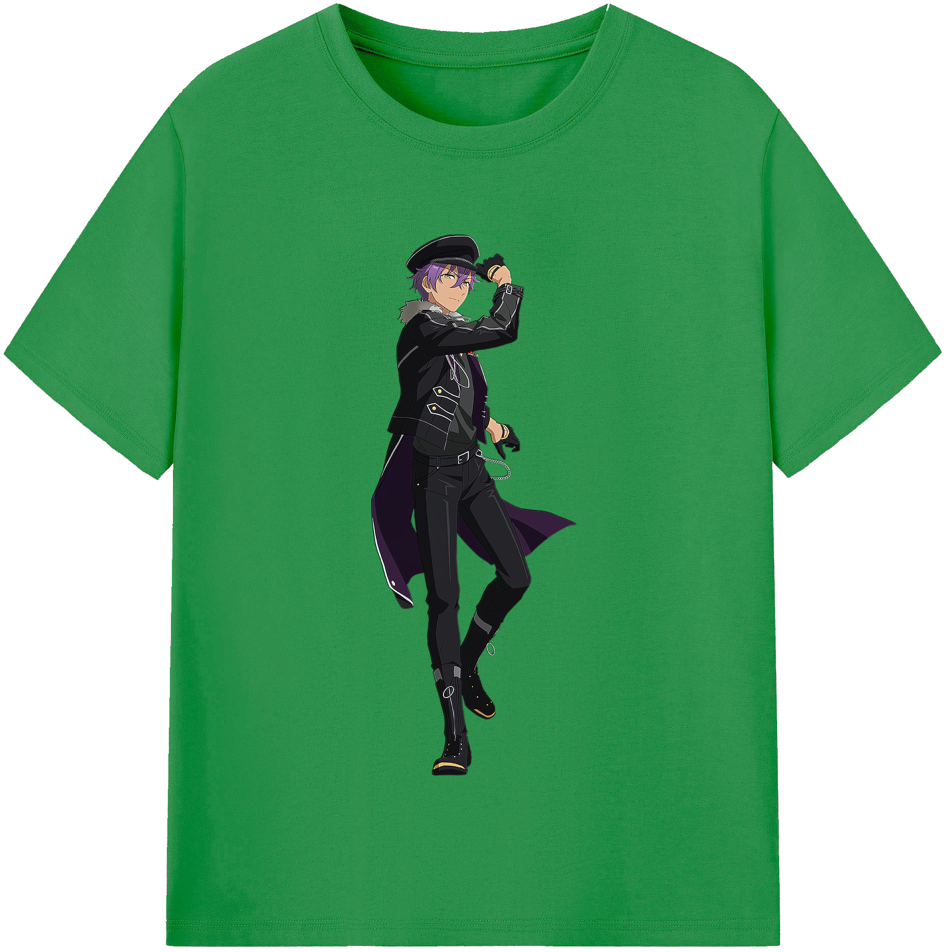 （画像用） あんさんぶるスターズ! Ensemble Stars レディースカジュアルプリントTシャツ（綿100％）