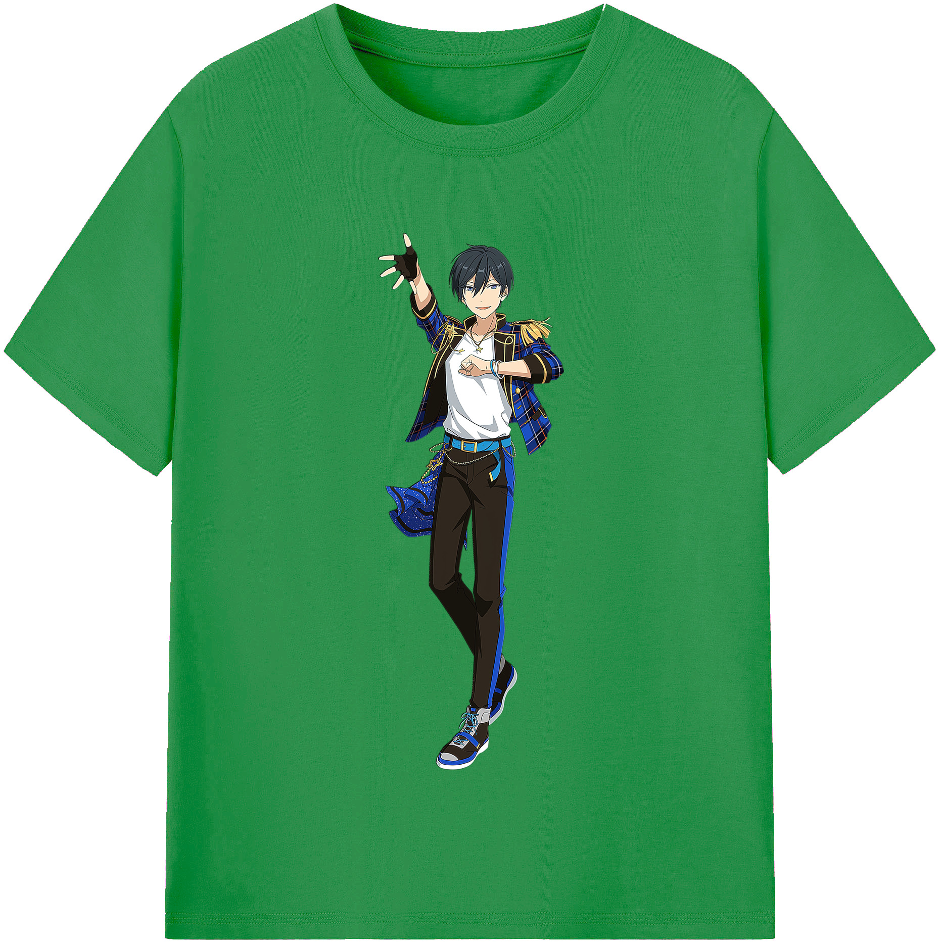 （画像用） あんさんぶるスターズ! Ensemble Stars レディースカジュアルプリントTシャツ（綿100％）