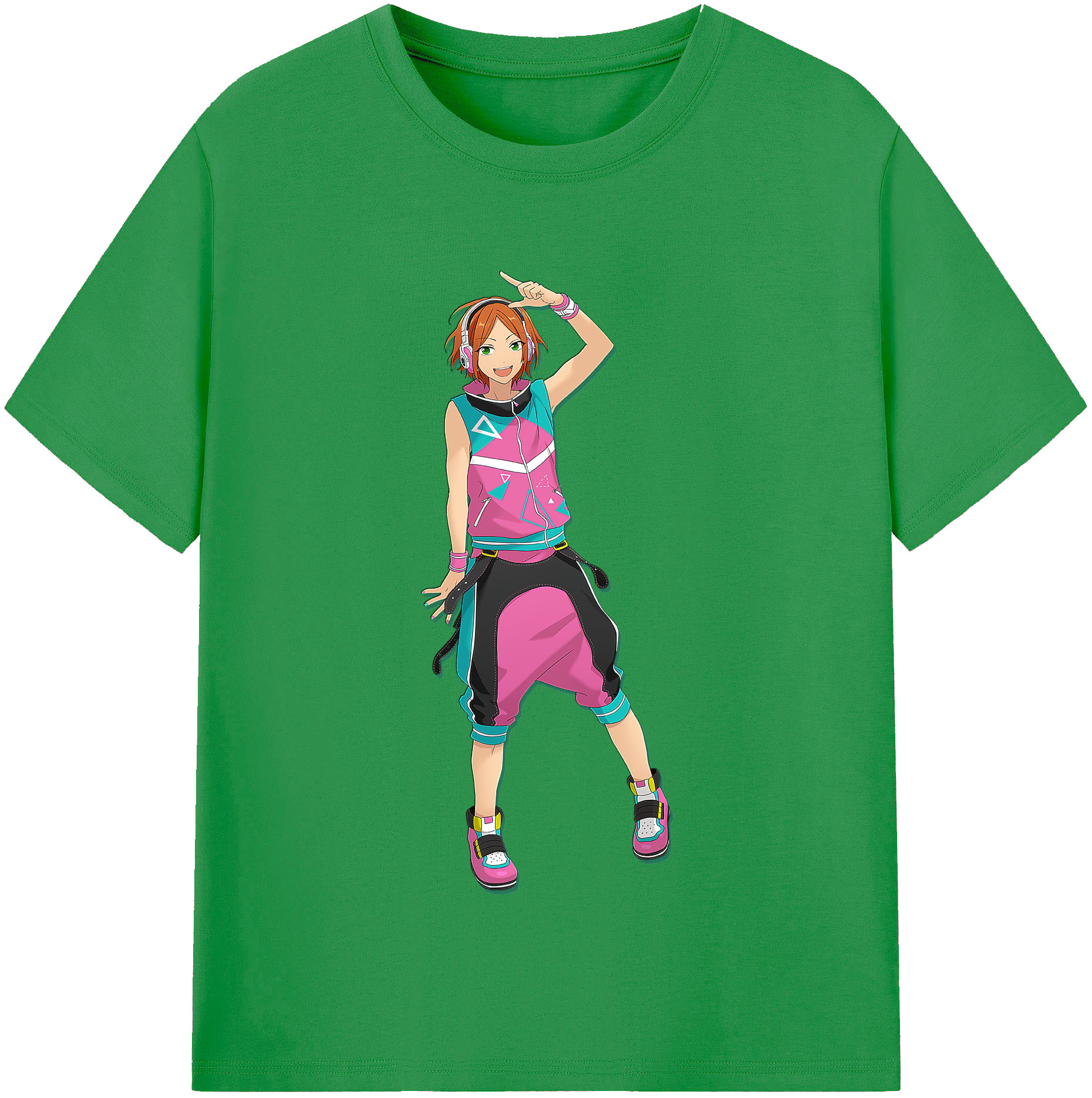 （画像用） あんさんぶるスターズ! Ensemble Stars レディースカジュアルプリントTシャツ（綿100％）